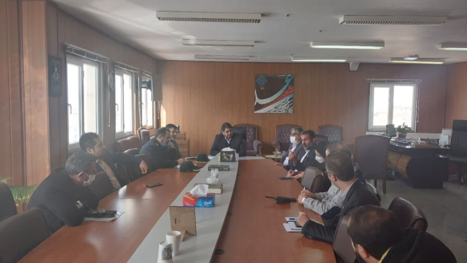 صبح امروز ، جلسه کمیته حفاظت کنکور سراسری شهرستان به ریاست محمدرضا رضایی فرماندار تفرش و سایر اعضا در محل‌ فرمانداری برگزار گردید.