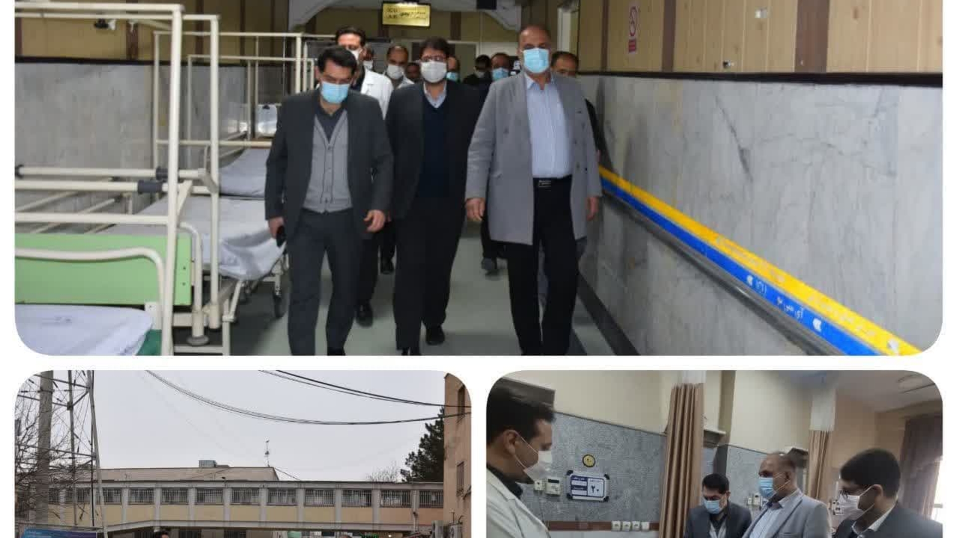 بیاتی نماینده تفرش، آشتیان و فراهان، دکتر امانی سرپرست دانشگاه علوم پزشکی اراک و رضایی فرماندار شهرستان تفرش از مصدومین تصادف محور نقره کمر شهرستان تفرش در بیمارستان حضرت ولی عصر (عج) اراک، عیادت کردند و از نزدیک در جریان روند درمان ایشان قرار گرفتند.