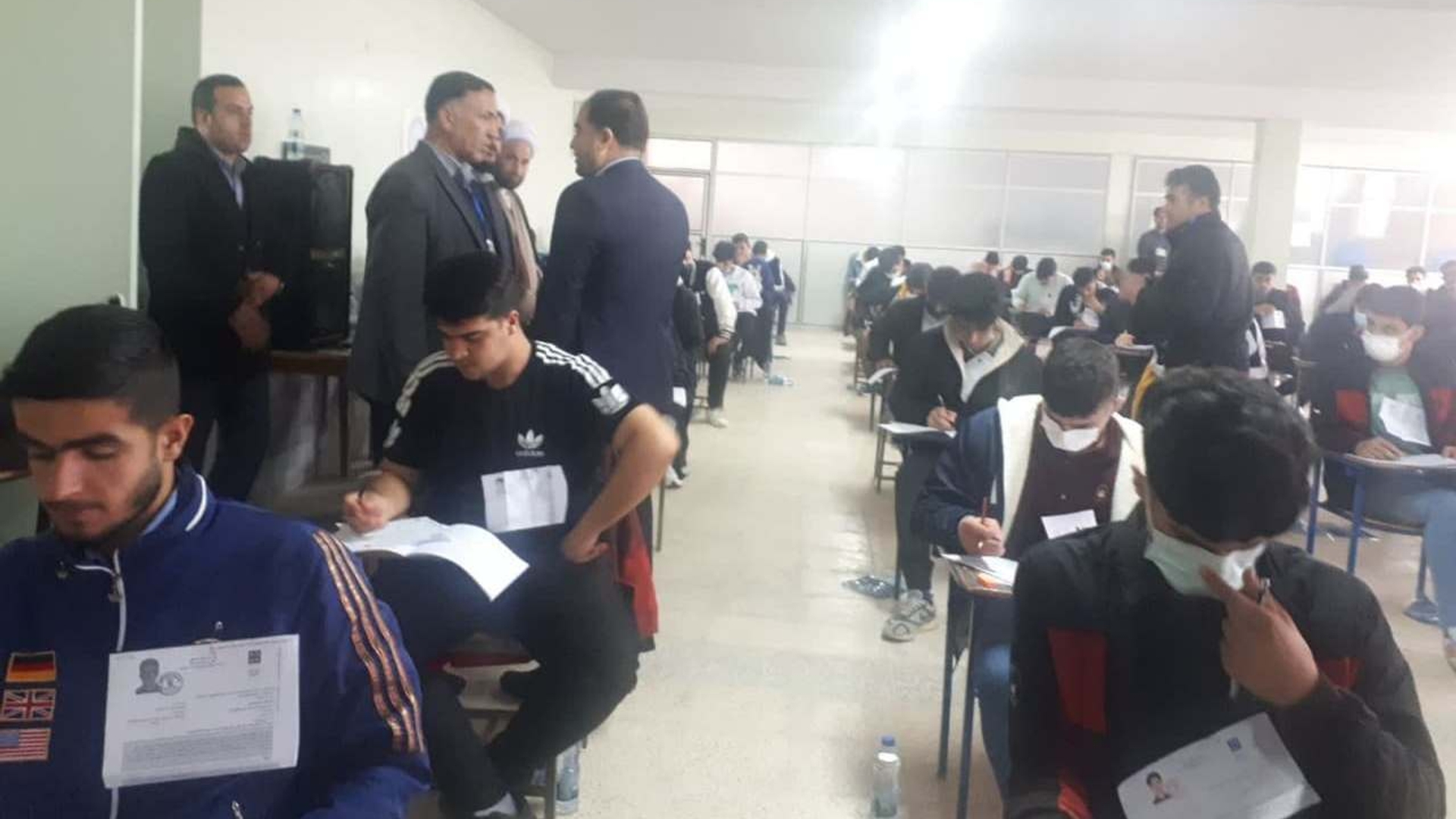 بازدید فرمانداراز محل برگزاری آزمون کنکور سراسری