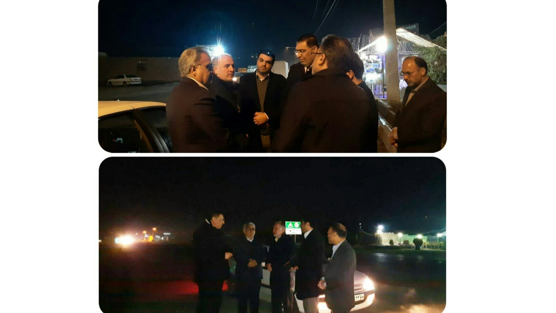 بررسی میدانی سرپرست معاونت هماهنگی امور استانداری مرکزی به اتفاق مهندس ساعدی از پروژه های عمرانی شهرهای محلات و نیم ور