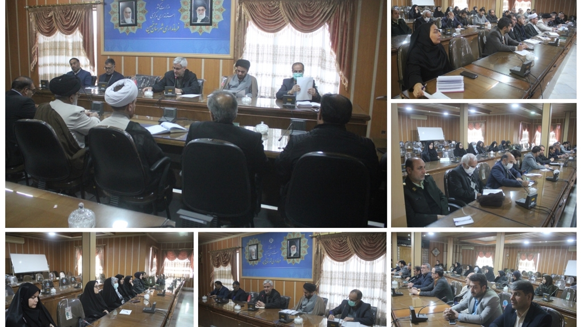 جلسه هماهنگی گرامیداشت دهه مبارک فجر شهرستان خمین برگزار شد