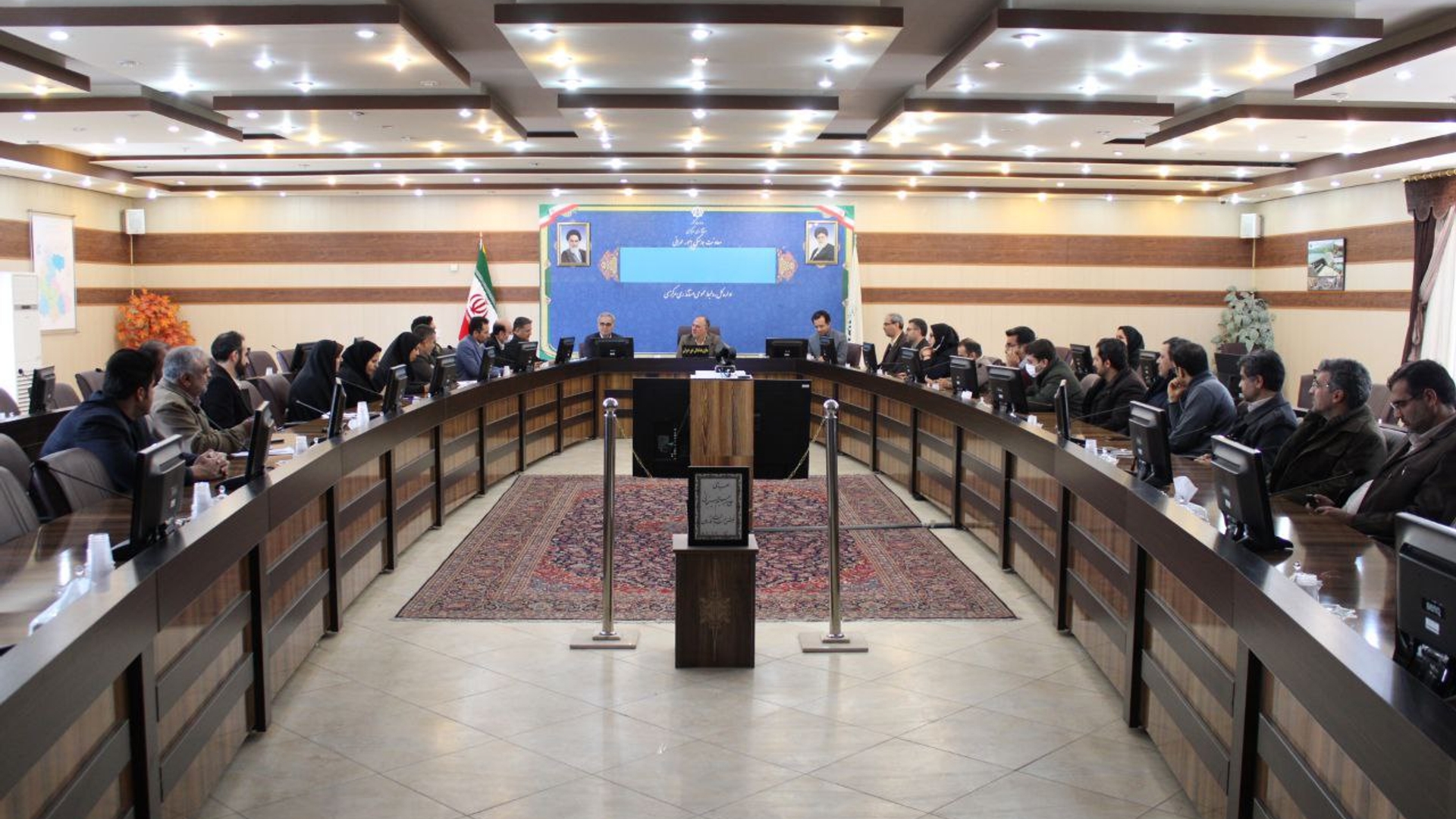 دیدار مهندس اسدی معاون هماهنگی امور عمرانی با مدیران و کارکنان حوزه عمرانی