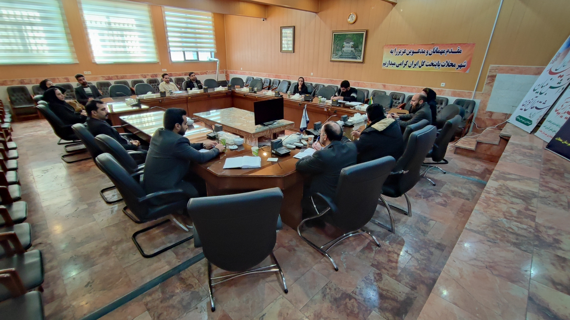 جلسه آموزشی  دریافت تسهیلات بانکی صندوق کار آفرینی امید