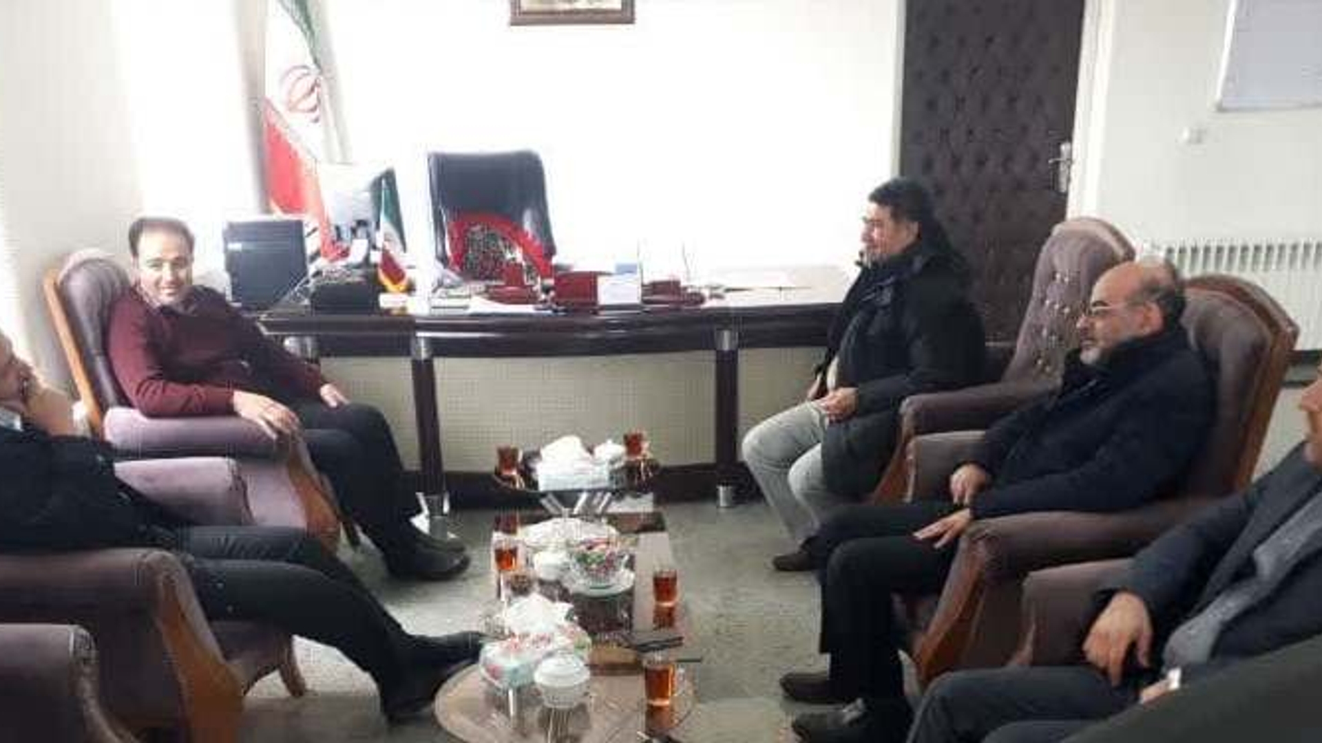 دیدار مسئول هماهنگی امور ایثارگران استان با فرماندار