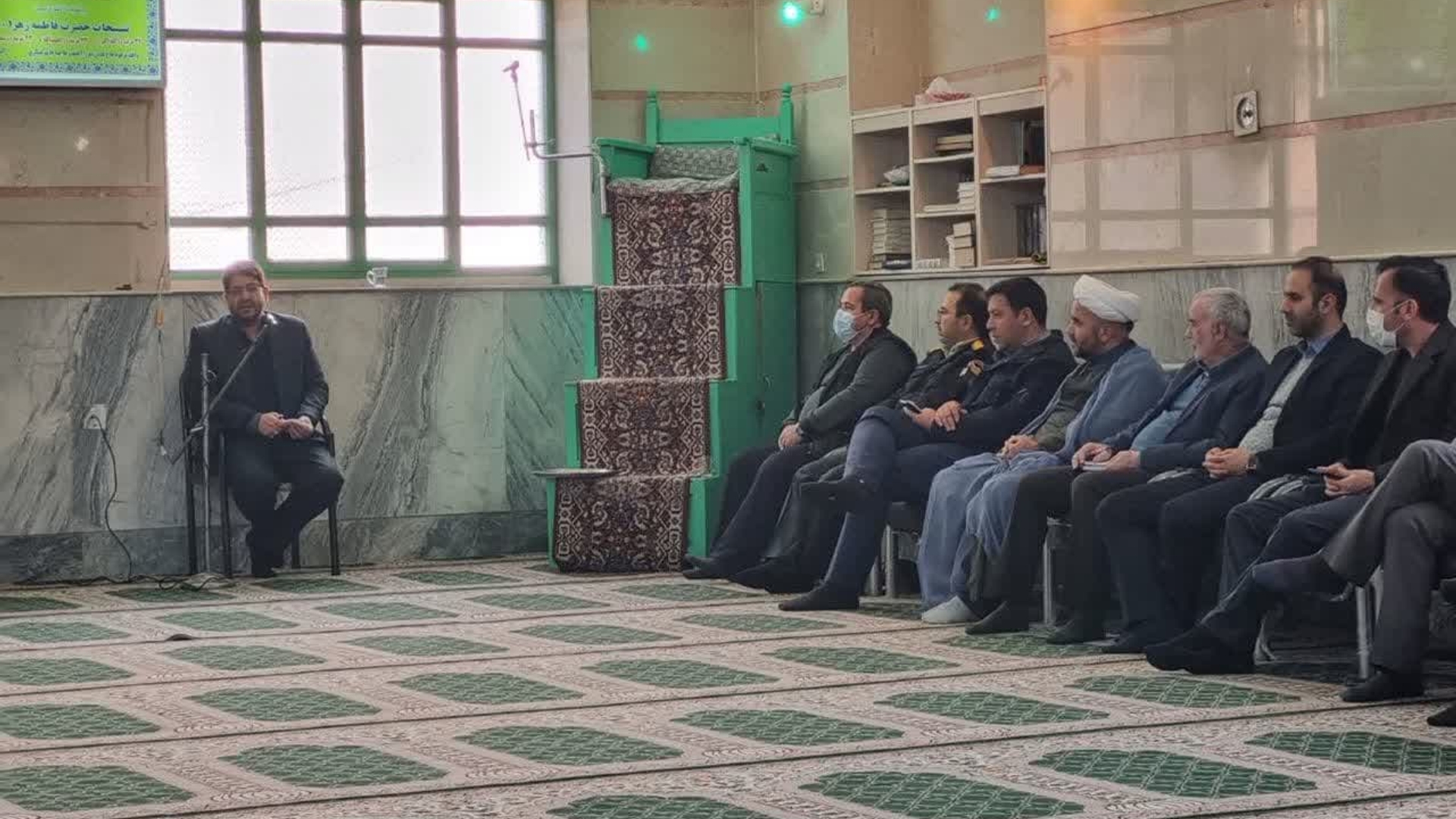 بازدید میدانی فرماندار شهرستان از روستای شهراب