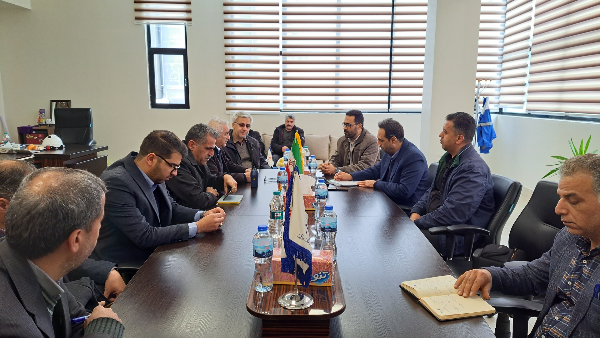 بازدید میدانی از مجتمع پتروشیمی دی آریا پلیمر خمین