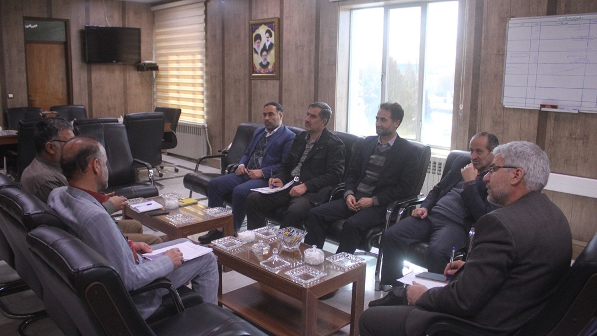 سومین جلسه شورای معاونین فرمانداری خمین برگزار شد