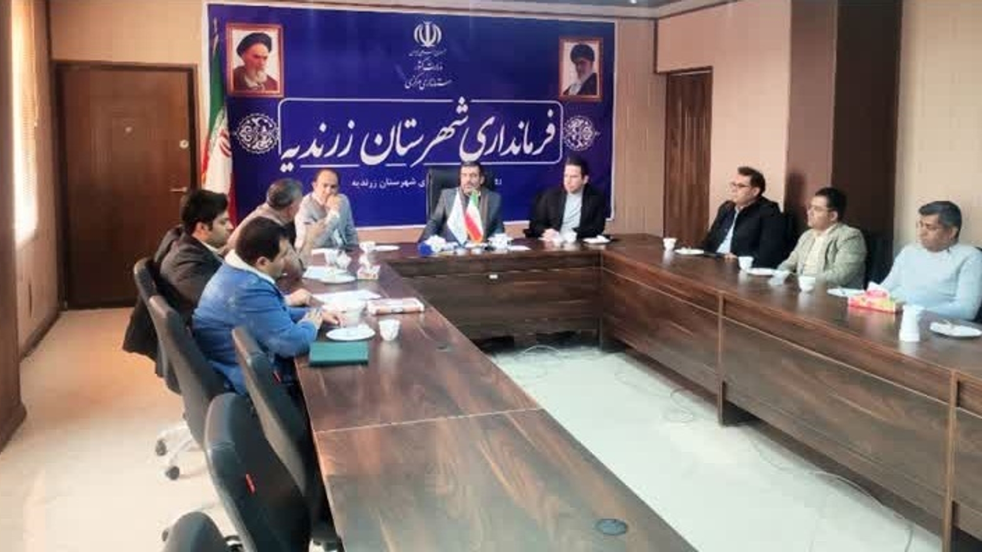 نشست سرپرست محترم فرمانداری با اعضای نظام مهندسی