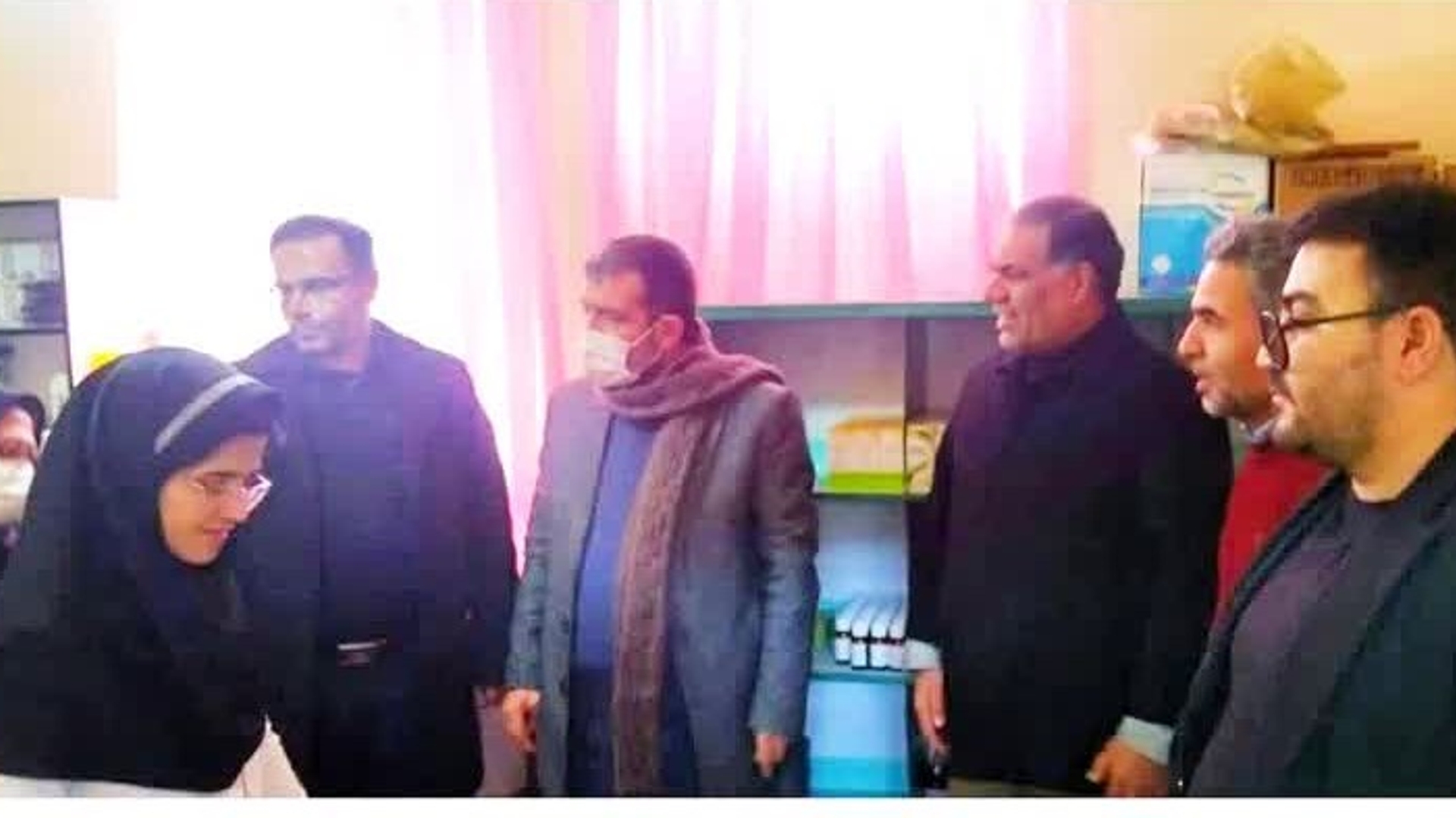 بازدیدسرپرست محترم فرمانداری از درمانگاه روستای دوزج