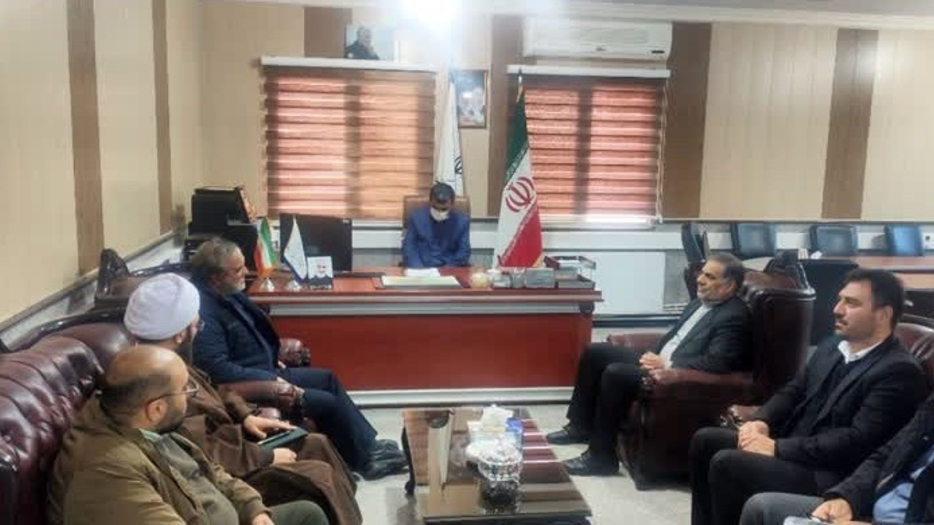 دیدار سرپرست  محترم فرمانداری شهرستان با مدیرکل بنیاد مسکن انقلاب اسلامی استان