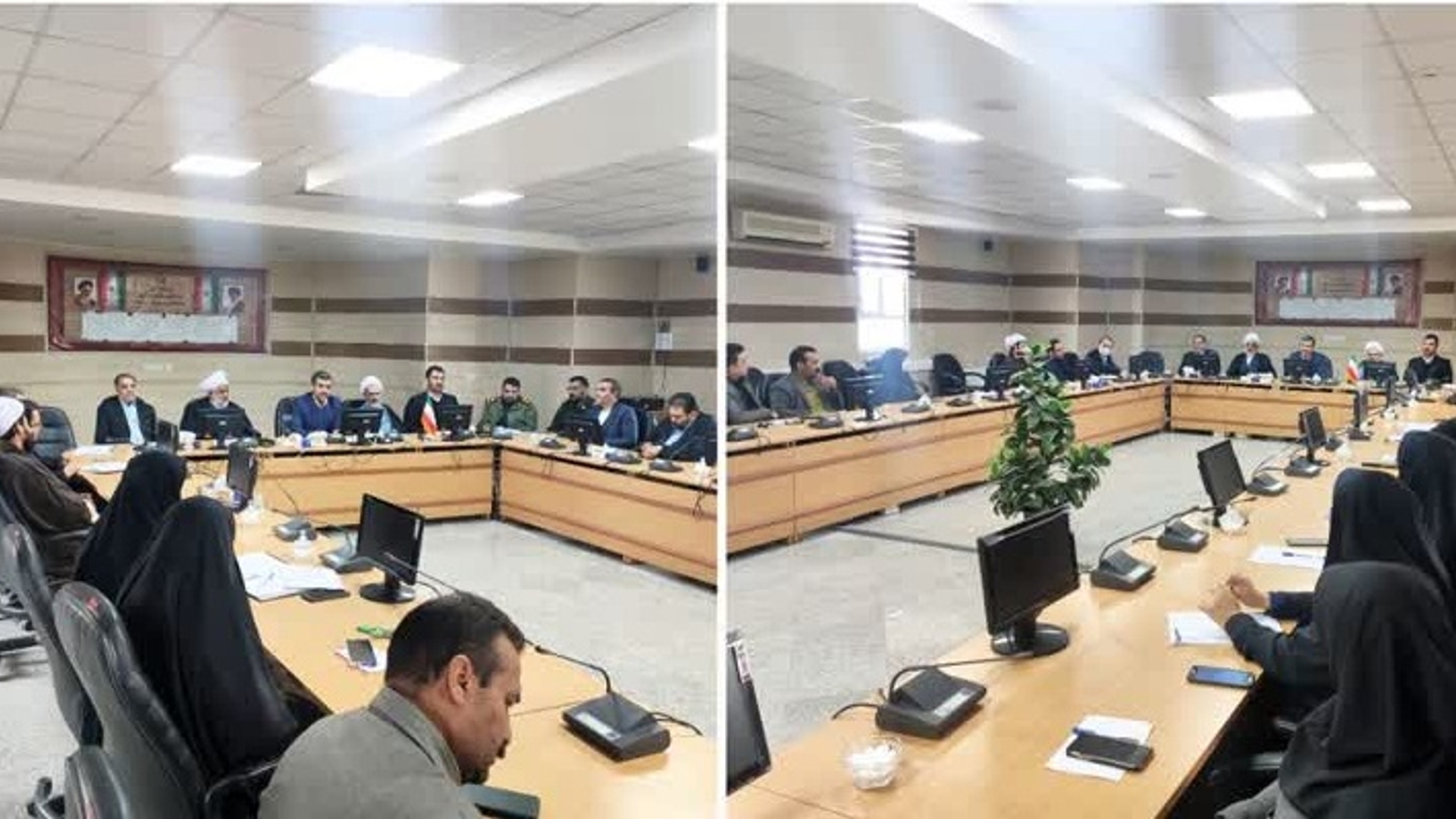 جلسه هماهنگی برگزاری دهه مبارک فجر به ریاست جناب آقای مهری سرپرست فرمانداری شهرستان زرندیه