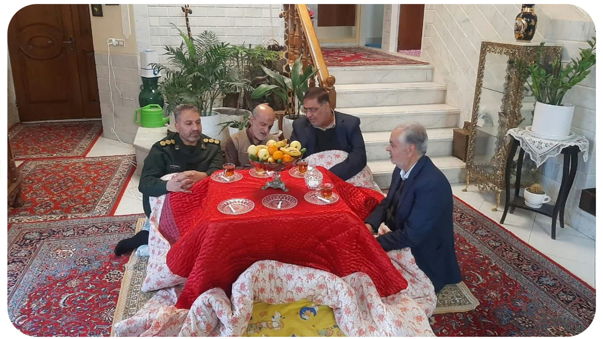 دیدار با جانباز دوران انقلاب