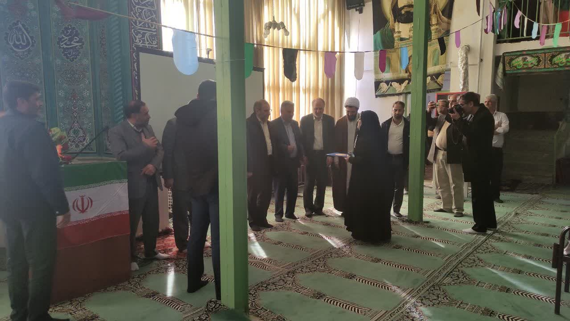 سفر استاندار محترم استان مرکزی به شهرستان خمین  و بخش کمره و بهره برداری از پروژه آسفالت محور های اصلی روستای لیلیان