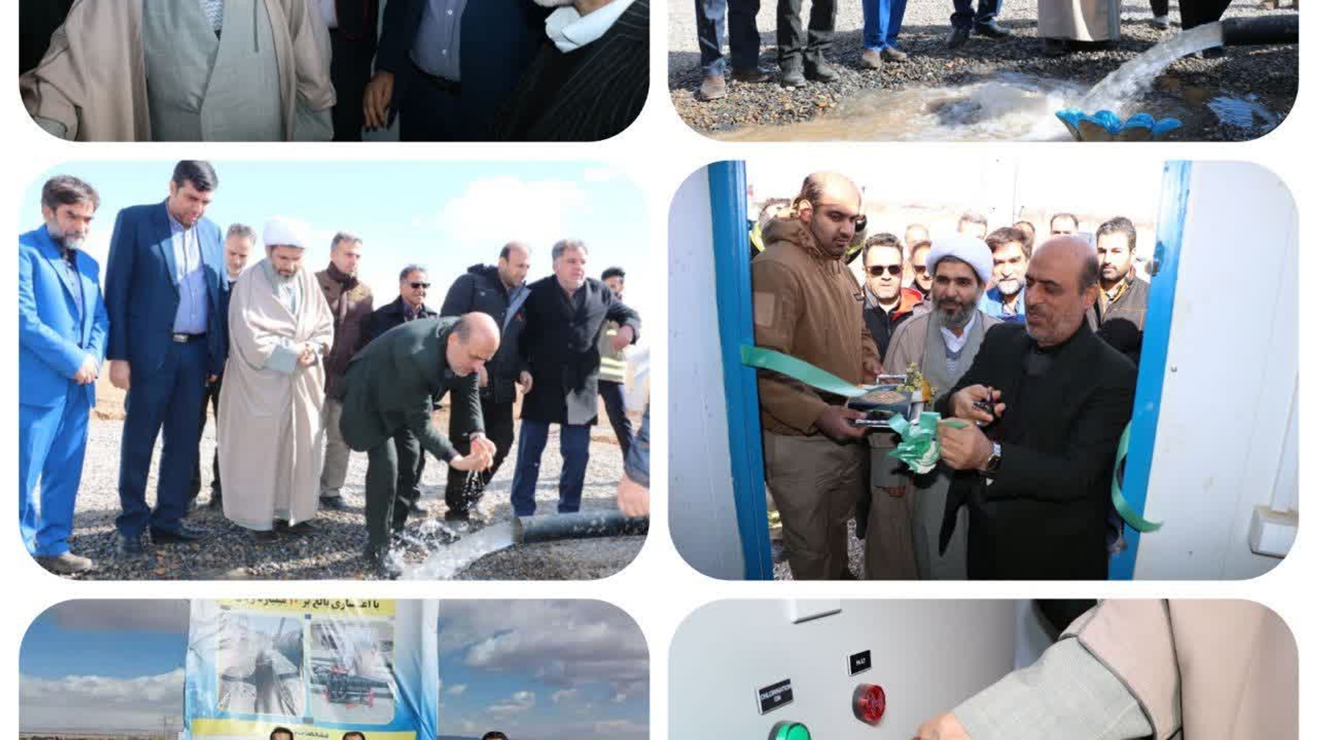 💢افتتاح و بهره برداری از چاه آب شرب روستای خیرآباد