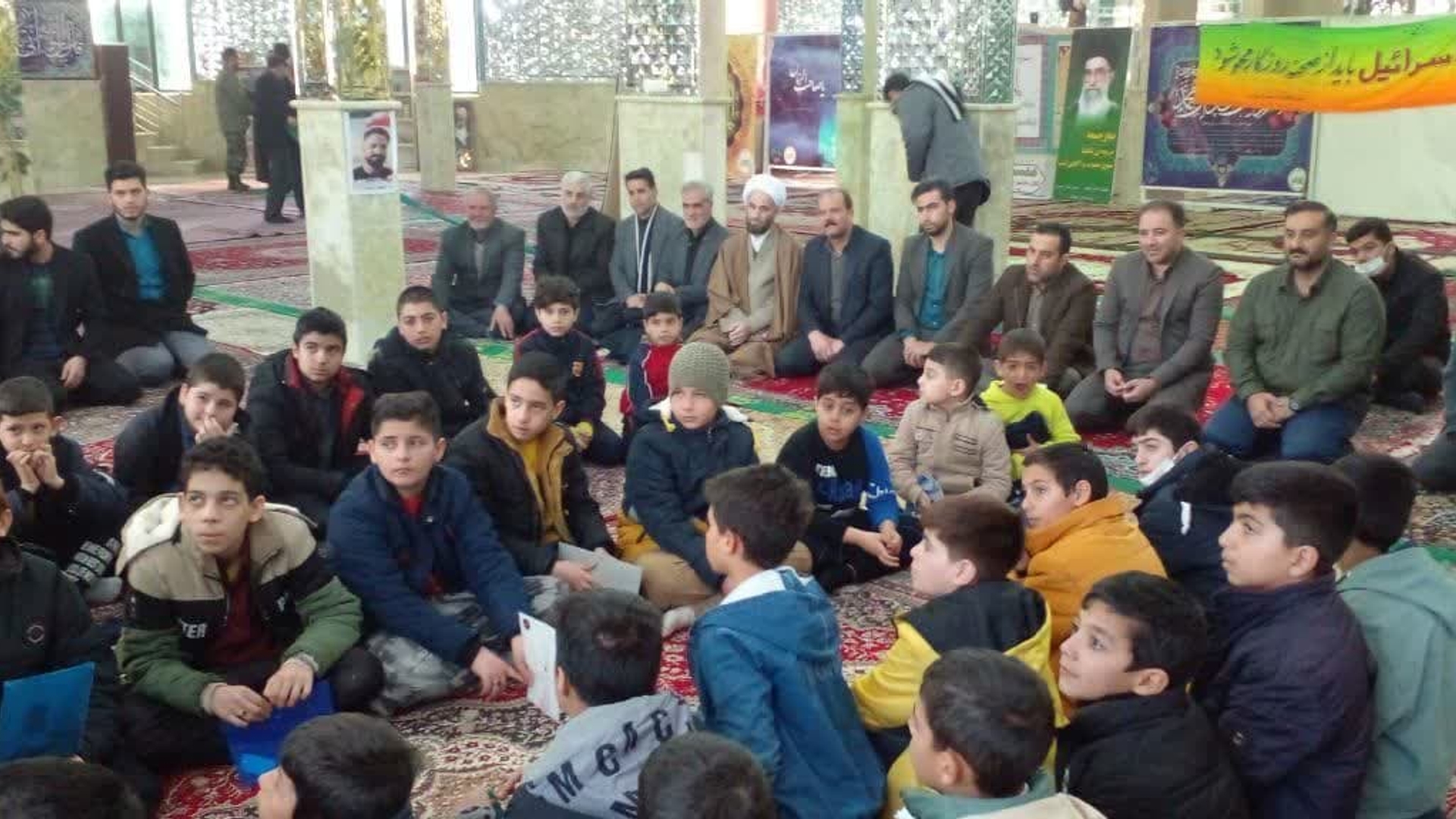 حضور فرماندار در جمع دانش آموزان و نونهالان