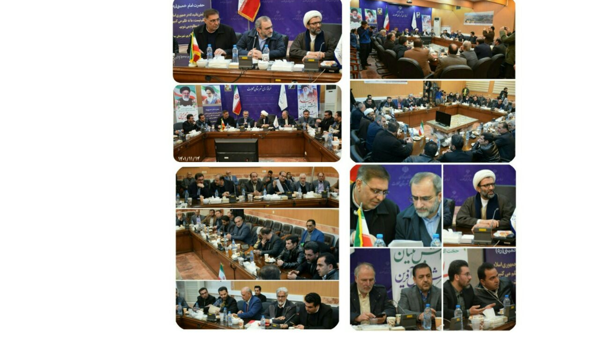 برپایی میز خدمت در فرمانداری شهرستان محلات