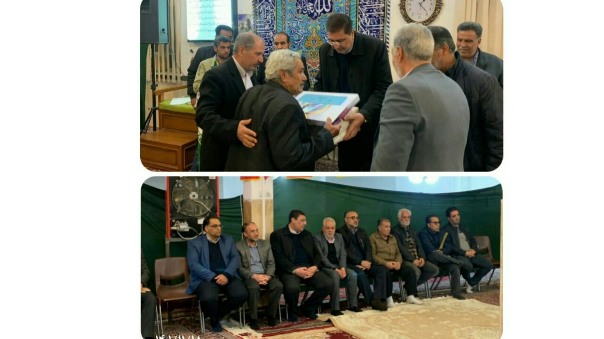 مراسم جشن انقلاب در روستای طایقان