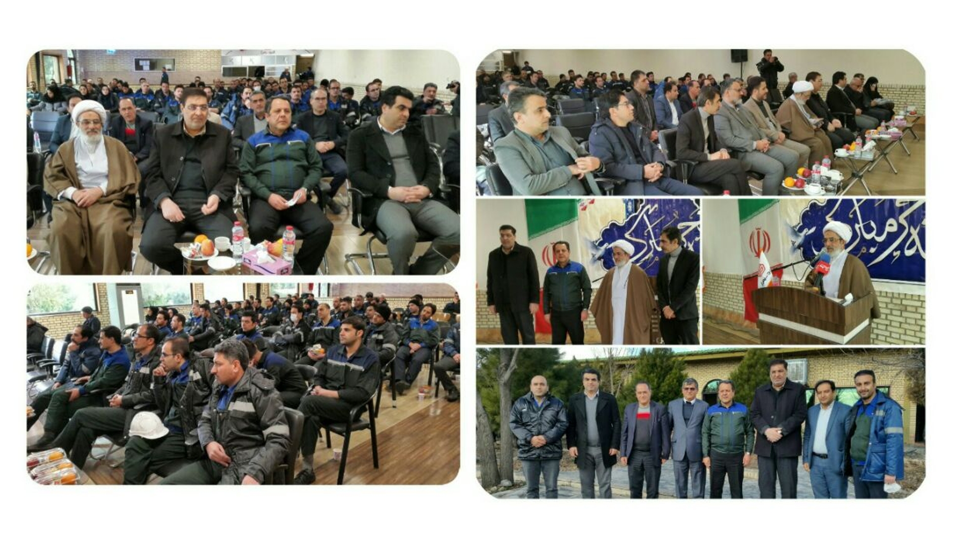 مراسم جشن انقلاب در شرکت کربن سیمرغ