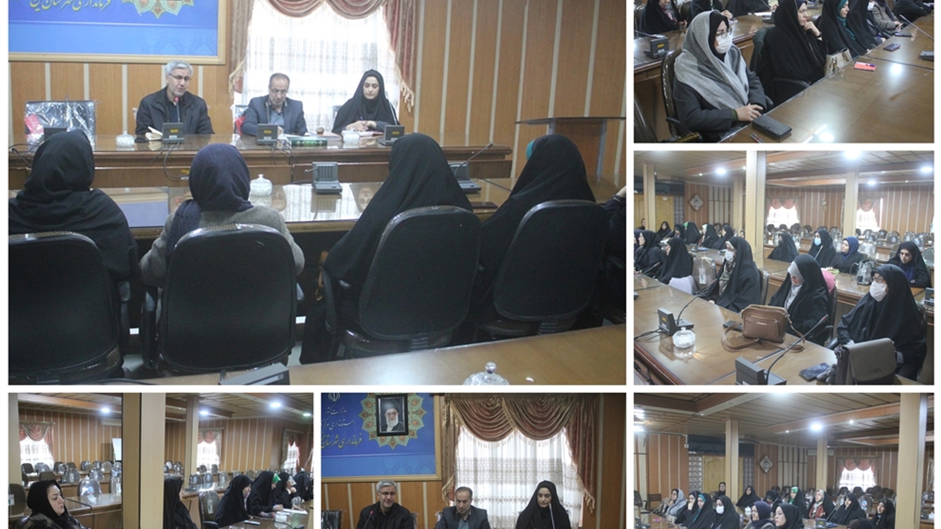 چهارمین جلسه کارگروه بانوان و خانواده شهرستان خمین برگزار شد