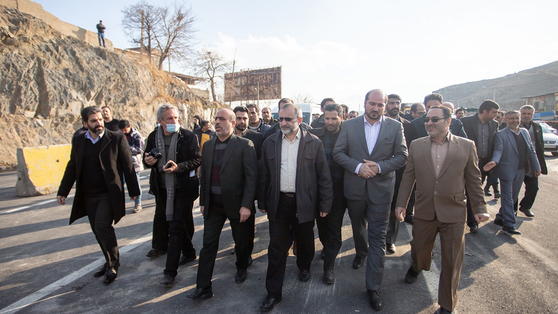 تقاطع غیرهمسطح شهدای سنجان اراک بازگشایی شد