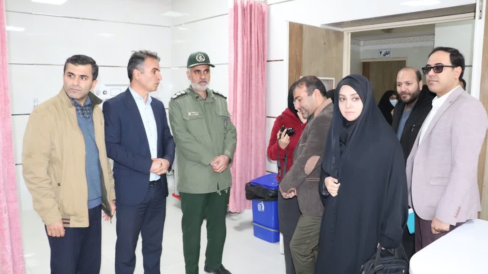افتتاح چند طرح درمانی با حضور معاون سیاسی ، امنیتی و اجتماعی