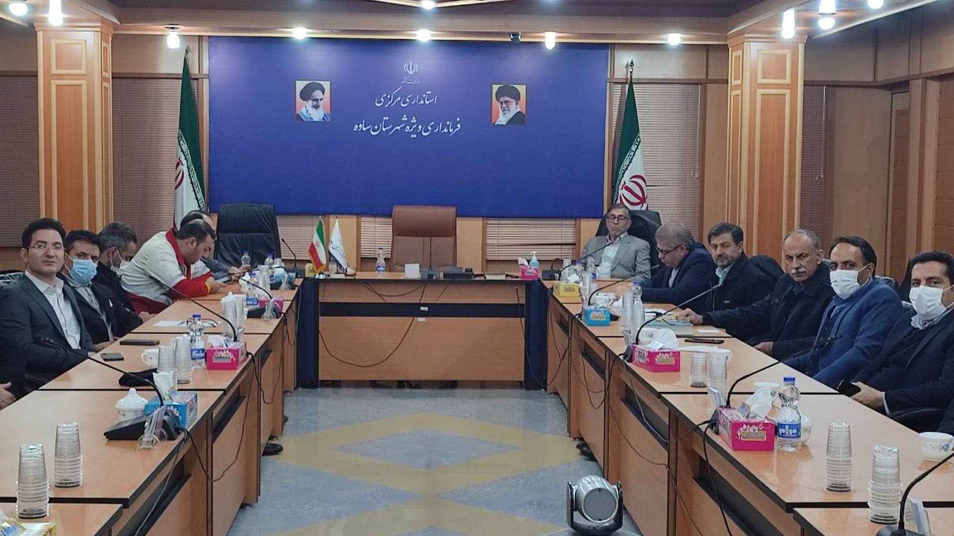 جلسه اضطراری ستاد پیشگیری، هماهنگی و فرماندهی عملیات پاسخ به بحران استان مرکزی با حضور بیش از ۱۵۰نفر در سطح استان