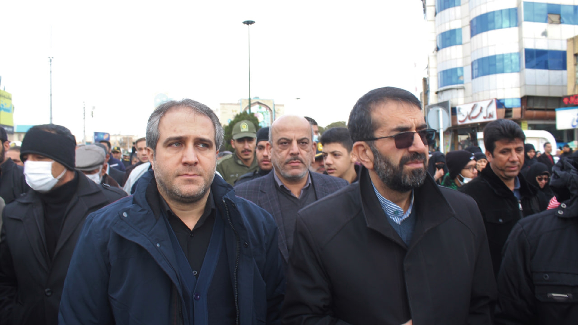 پیکر مطهر شهید کشوری‌نیا در ساوه تشییع شد