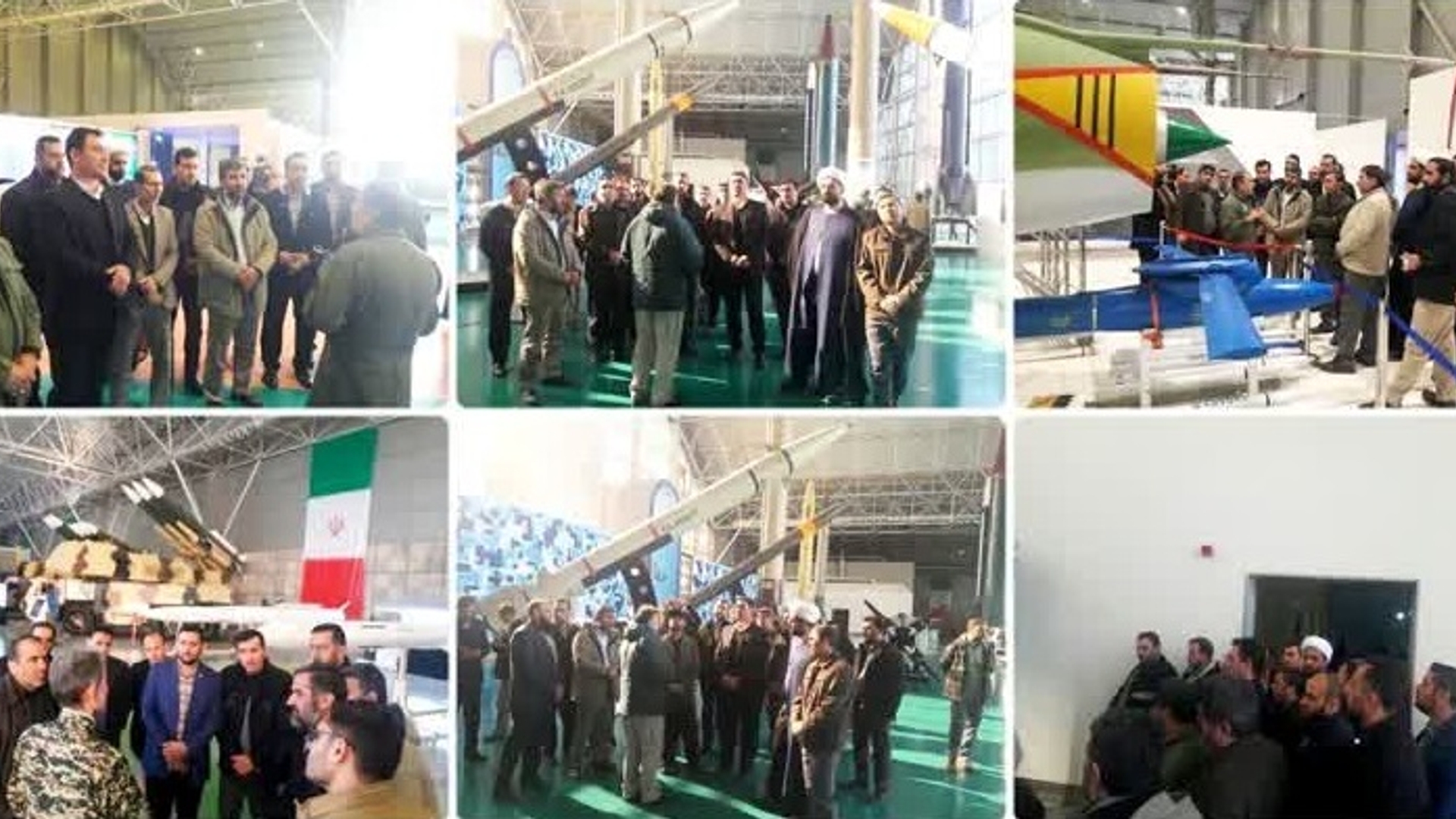 بازدید از دستاورد های موشکی ؛ پهبادی و پدافندی هواو فضای سپاه پاسداران انقلاب اسلامی