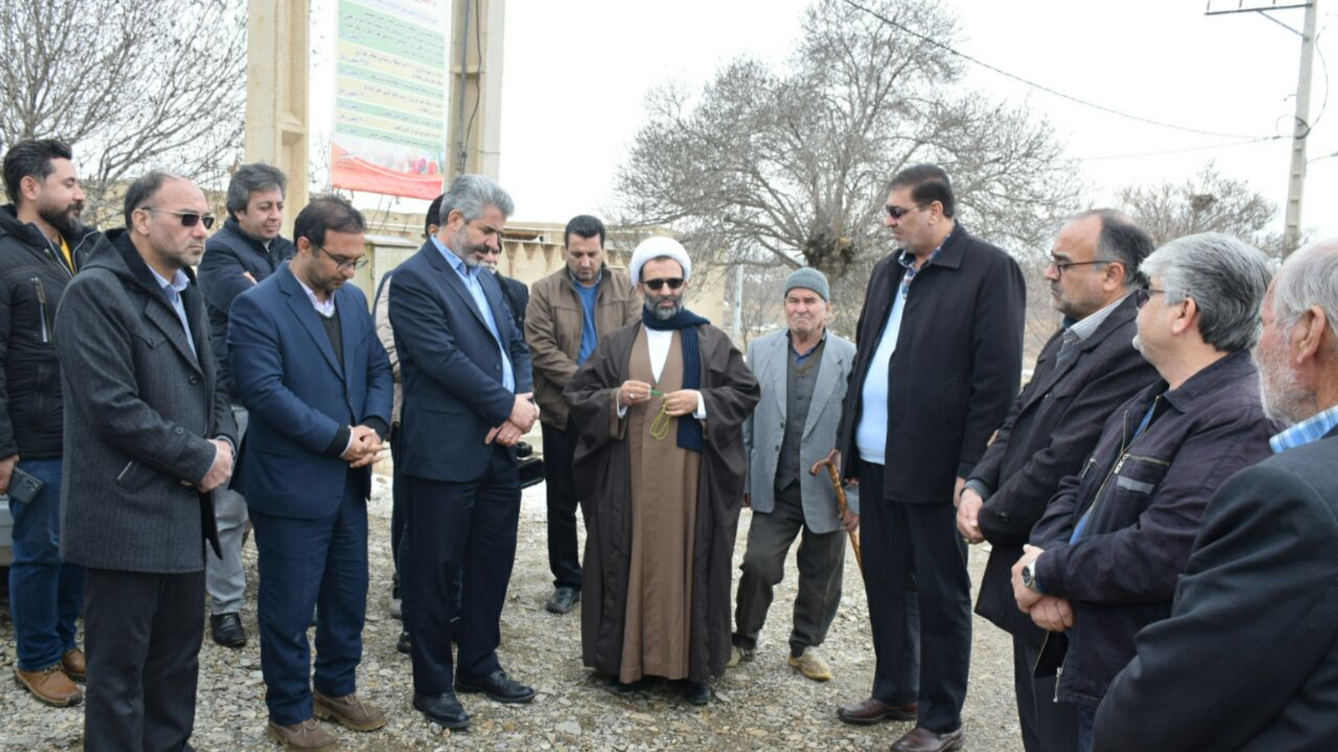 آیین افتتاح طرح بهارستان در روستای مزور