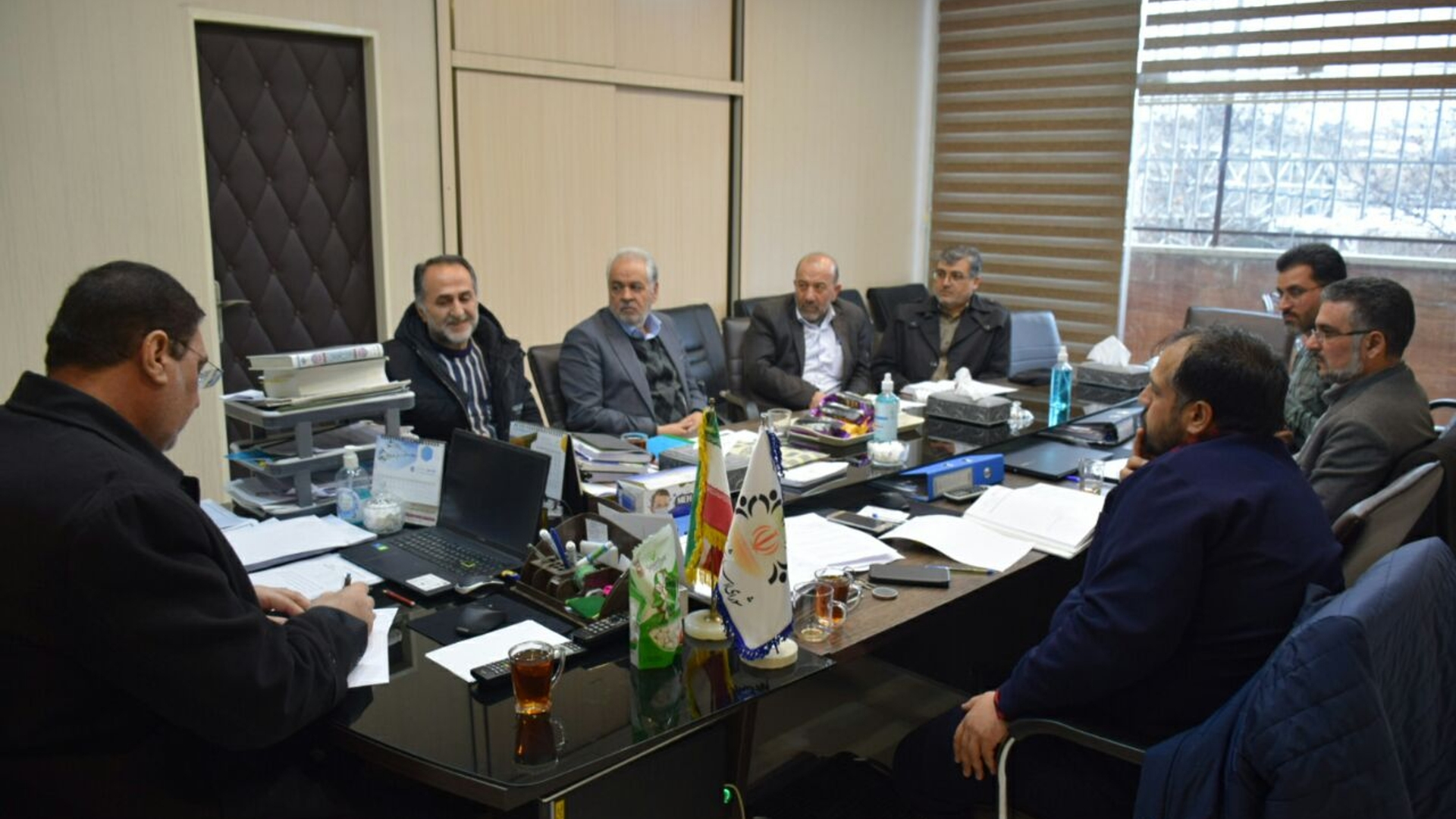 حضور مهندس ساعدی در صحن شورای اسلامی شهر محلات