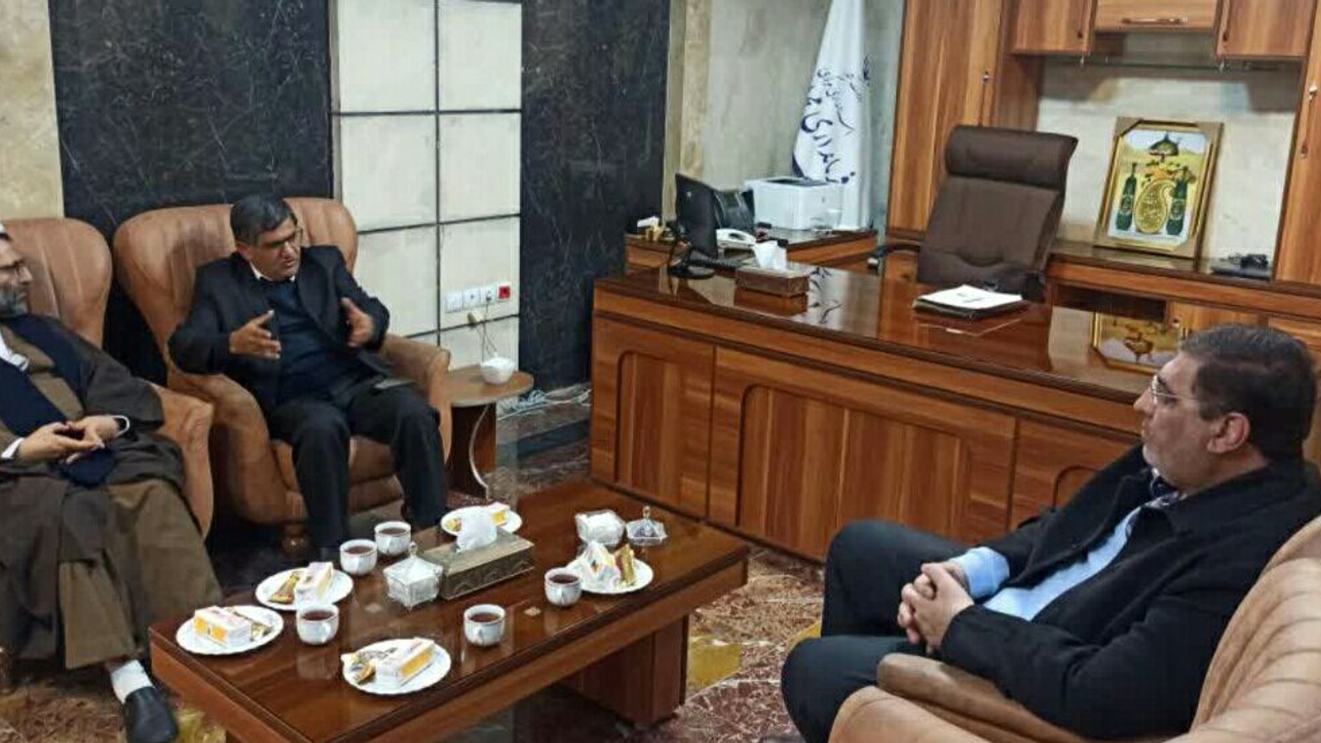 دیدار نماینده مجلس با فرماندار محلات