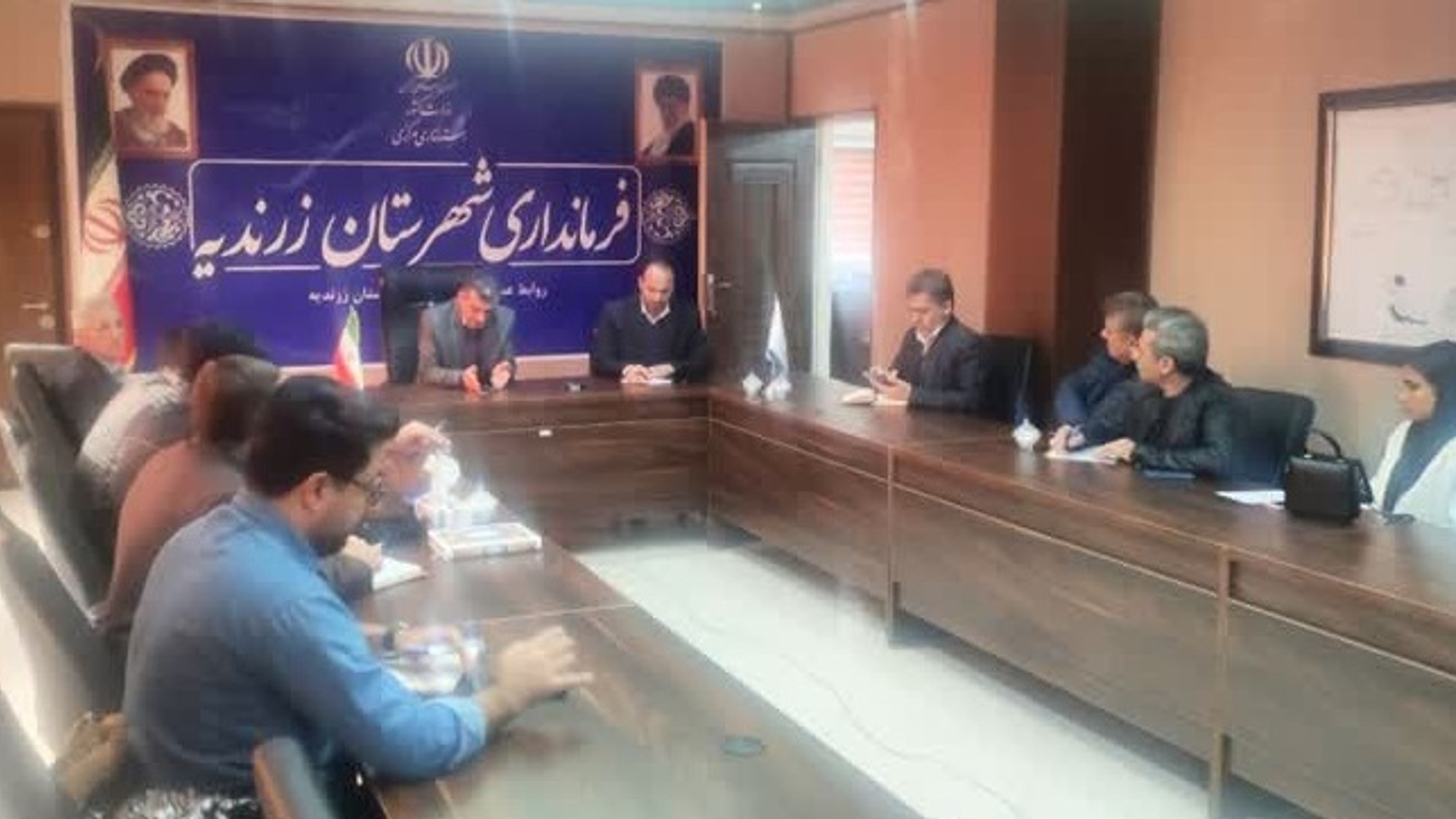 برگزاری میز خدمت با موضوع رصد و پایش گندم ، آرد و نان