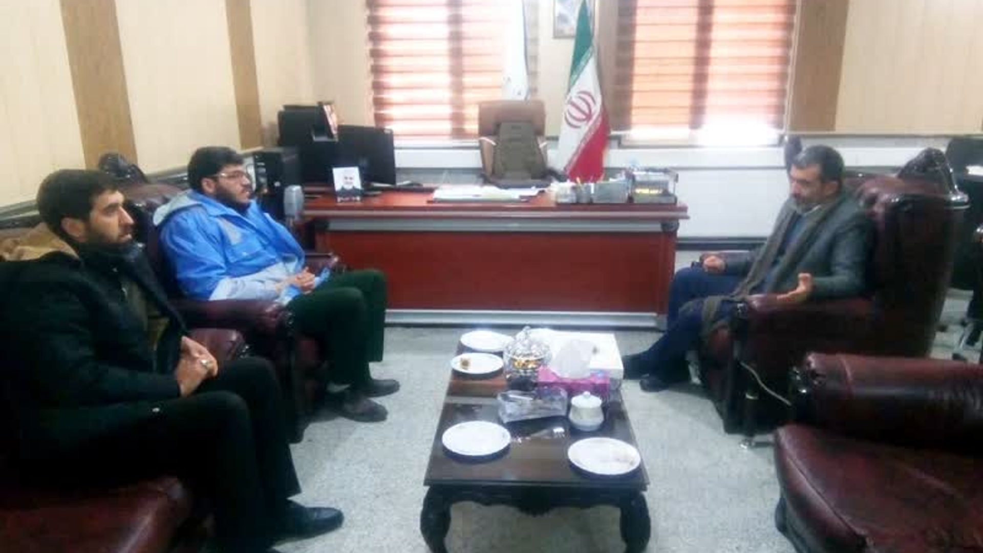 نشست فرماندار با مدیر کل مدیریت بحران استان مرکزی