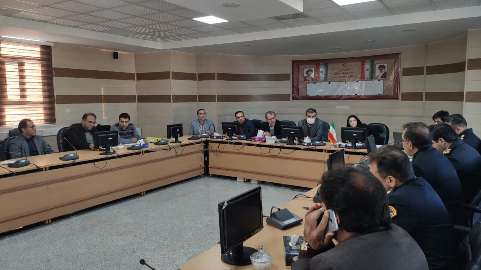 جلسه شورای ترافیک شهرستان زرندیه