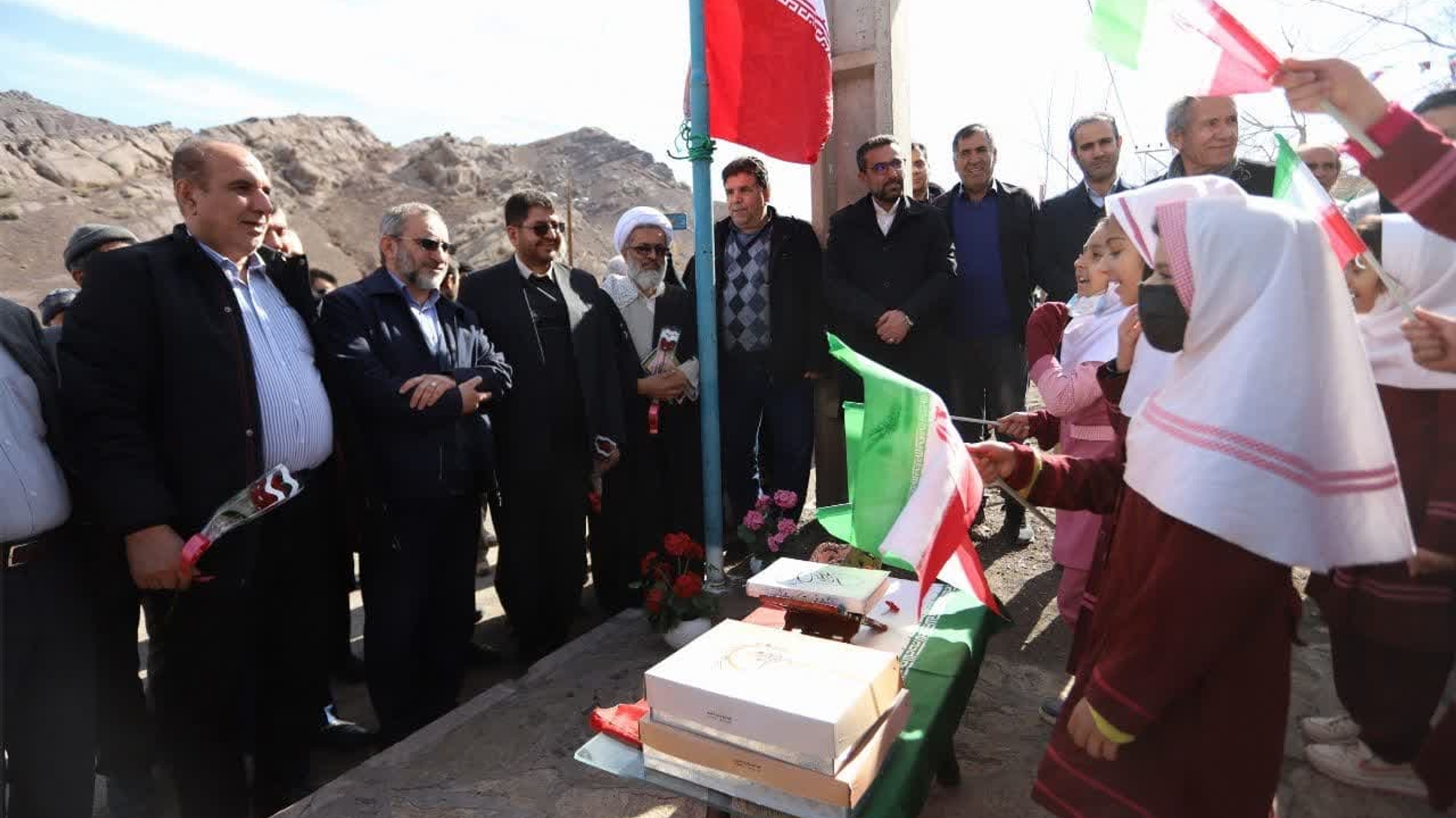 دیدار با مردم روستای خانک