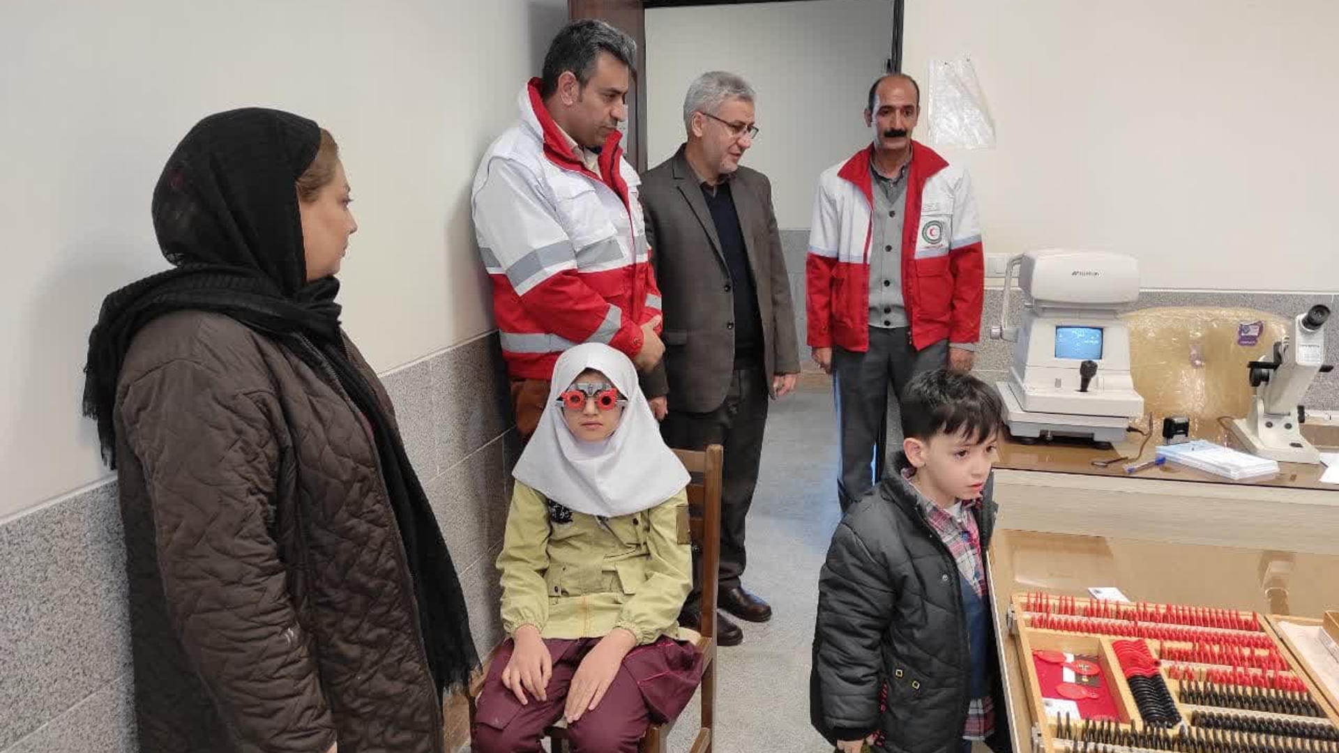 فرماندار از جمعیت هلال احمر خمین بازدید کرد