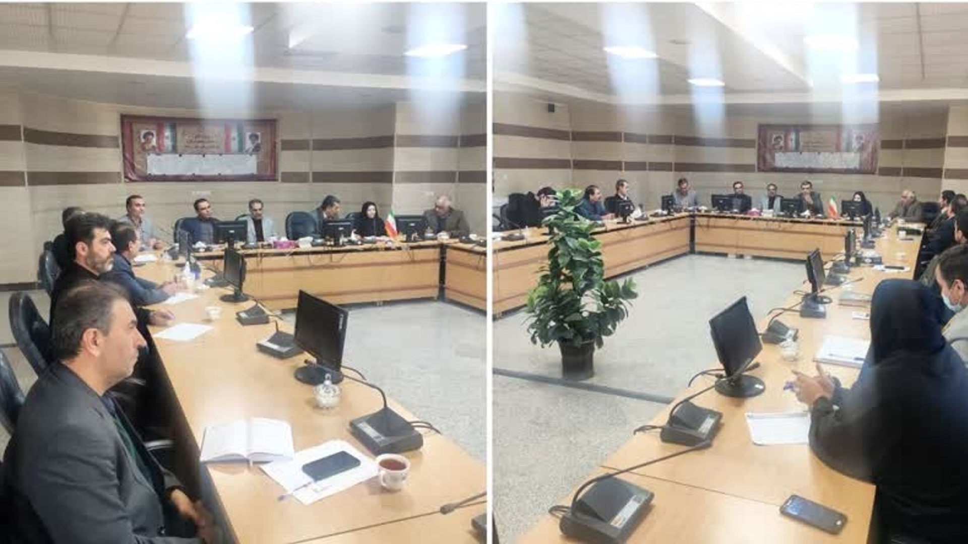 جلسه کارگروه مدیریت پسماند به ریاست فرماندار