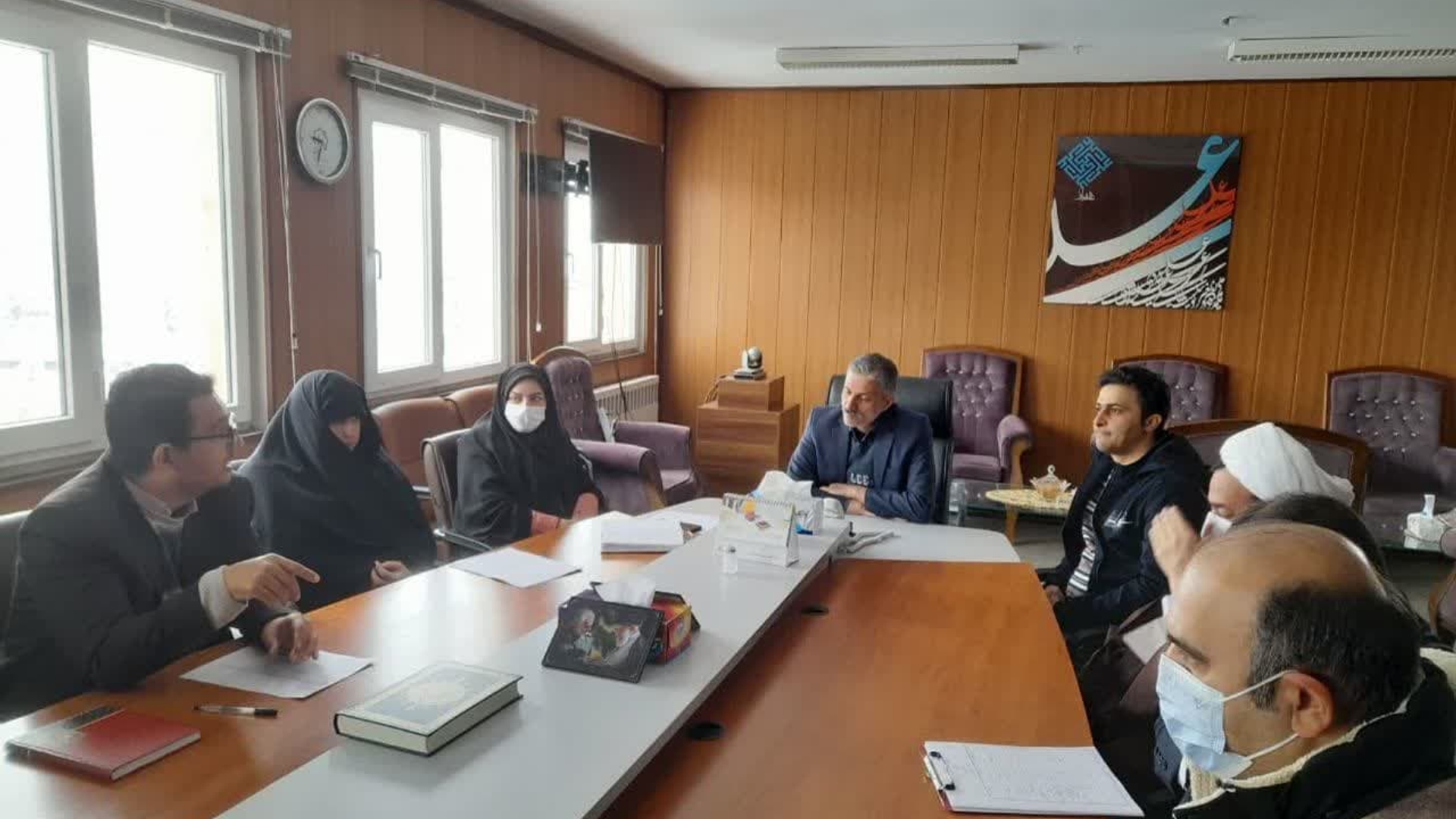 صبح امروز سیزدهمین جلسه کارگروه تخصصی فرهنگی-اجتماعی سلامت بانوان و خانواده شهرستان تفرش به ریاست سعید مویدی معاون محترم فرماندار و با حضور اعضا در محل فرمانداری برگزار گردید.