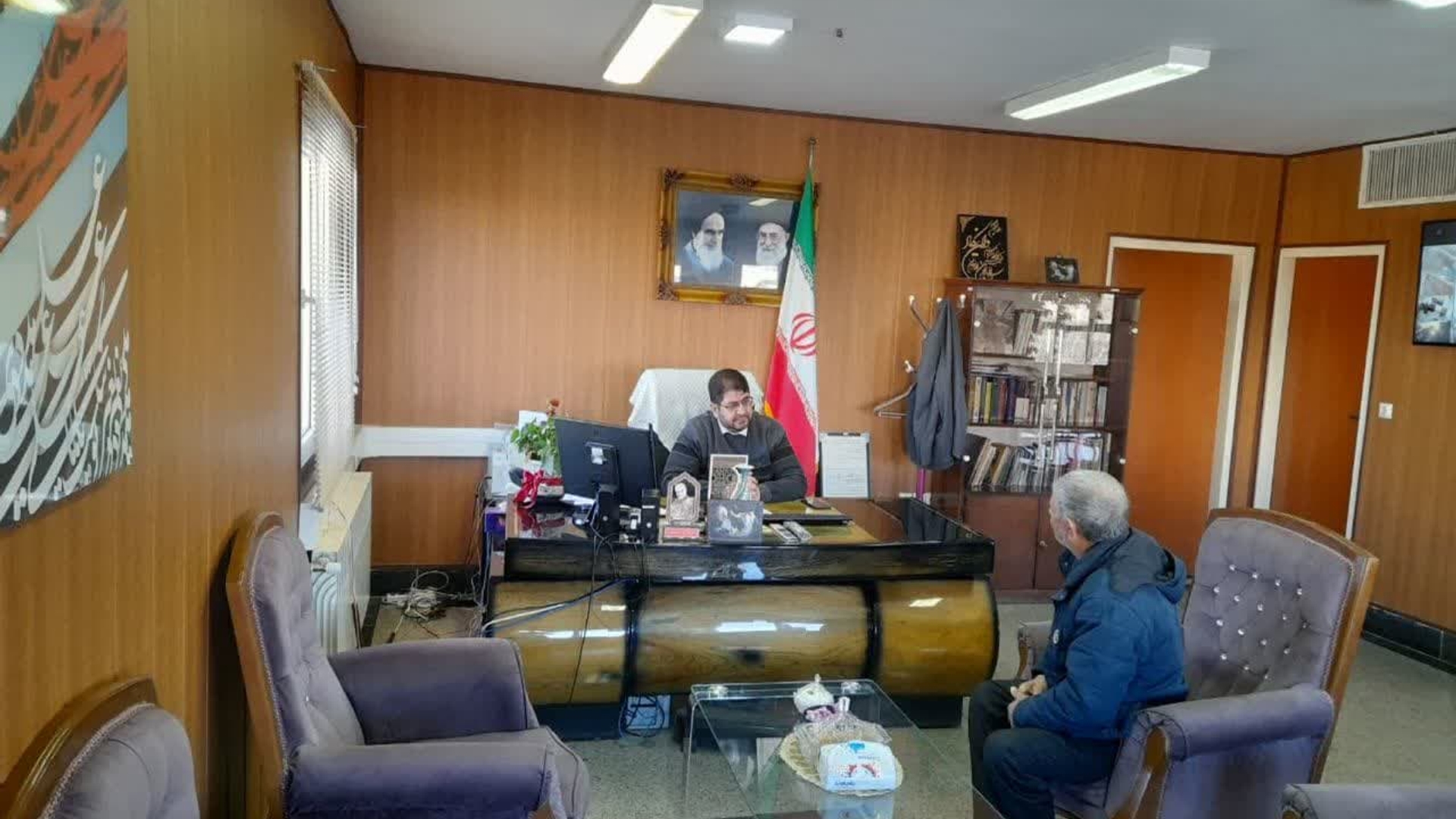 دیدار مردمی محمد رضا رضایی فرماندار تفرش     :