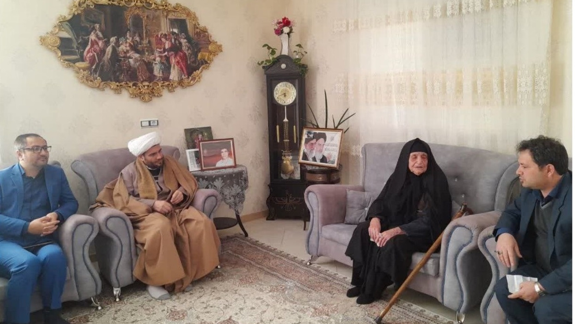 تجلیل از مادران شهدا در شهرستان کمیجان