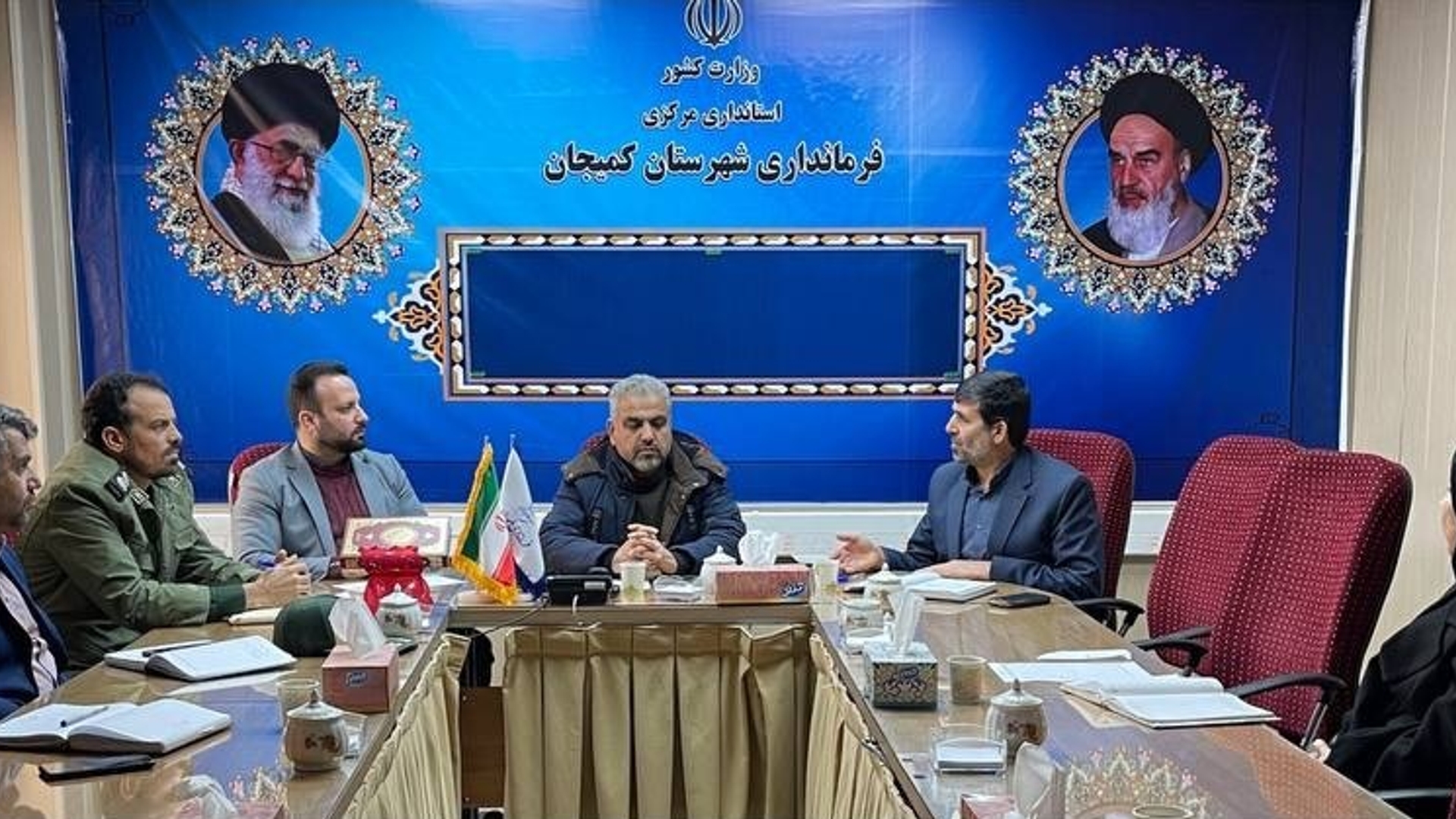 جلسه برنامه ریزی و هماهنگی اعزام کاروان های راهیان نور شهرستان برگزار گردید