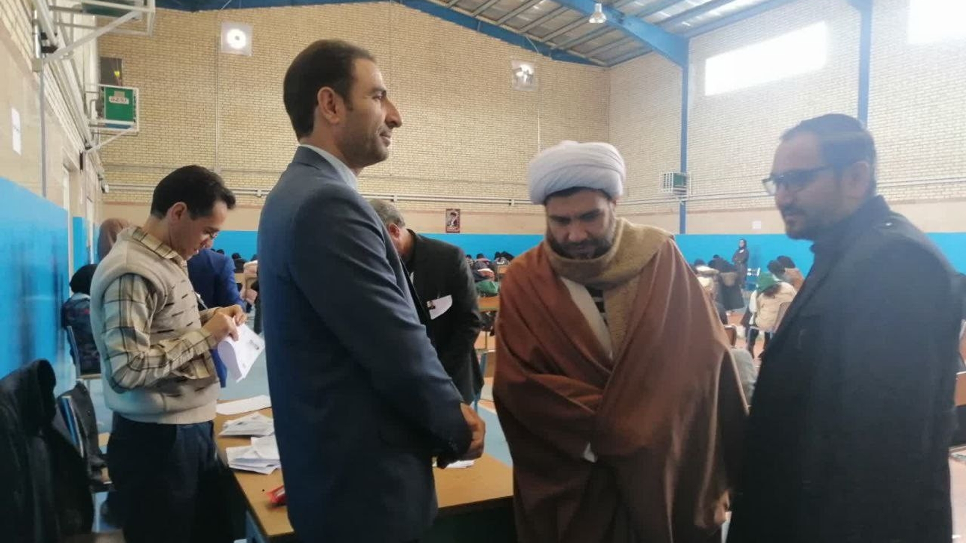 نخستین کنکور زمستانی در شهرستان کمیجان همزمان با سراسر کشور برگزار شد