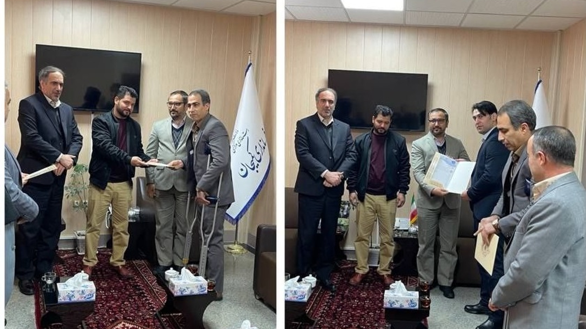 معارفه سرپرست مرکز آموزش فنی و حرفه ای  شهرستان کمیجان