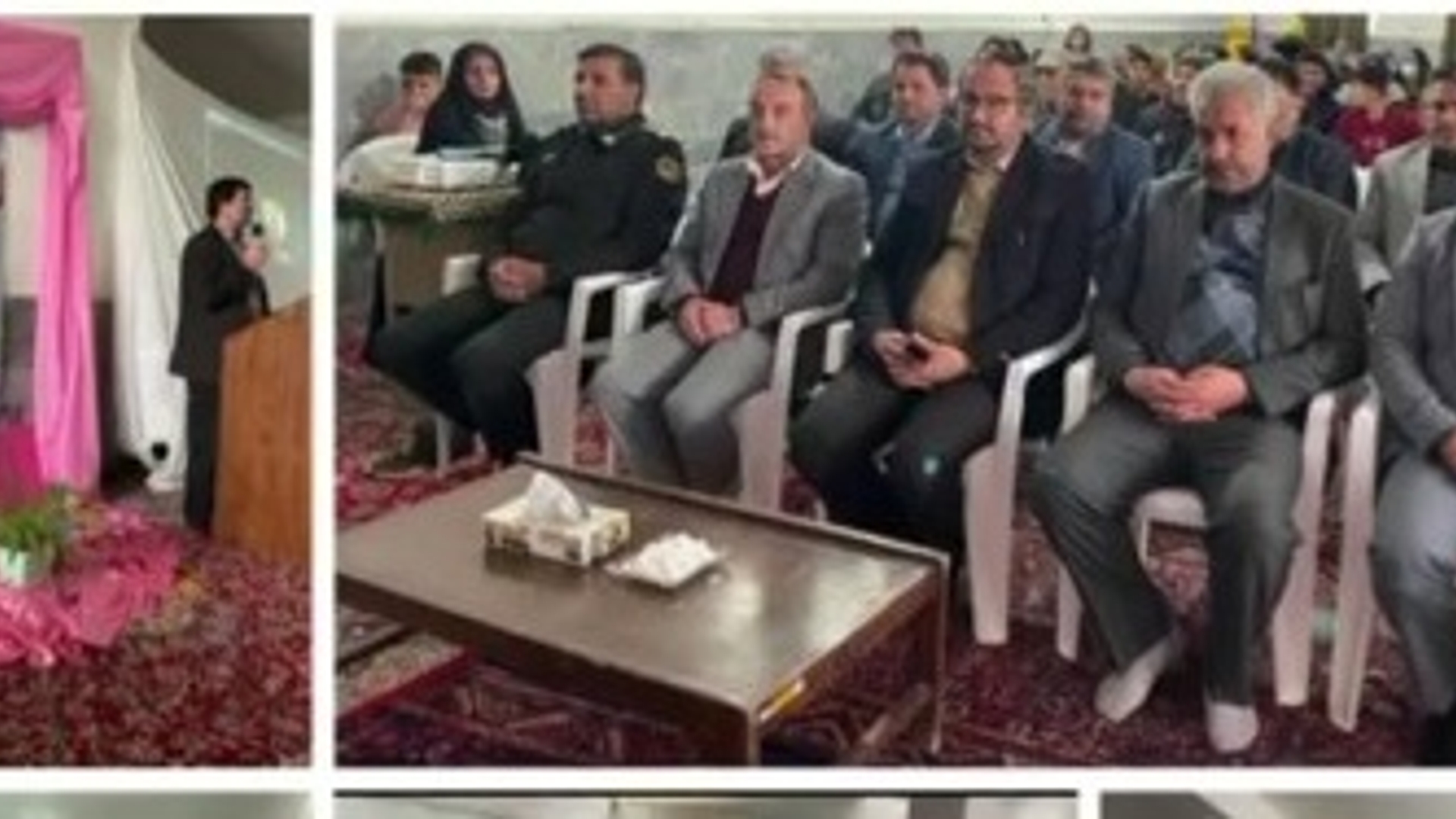 برگزاری جشن انقلاب و میز خدمت در روستای چلبی