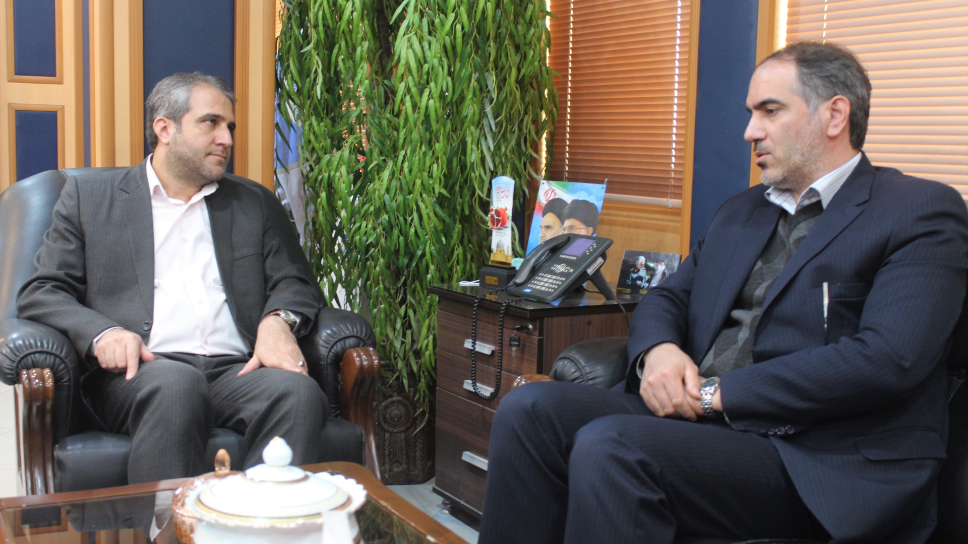 مدیر کل فنی و حرفه ای استان مرکزی با مهدی الیاسی معاون استاندار و فرماندار ویژه شهرستان ساوه دیدار و گفتگو کرد.