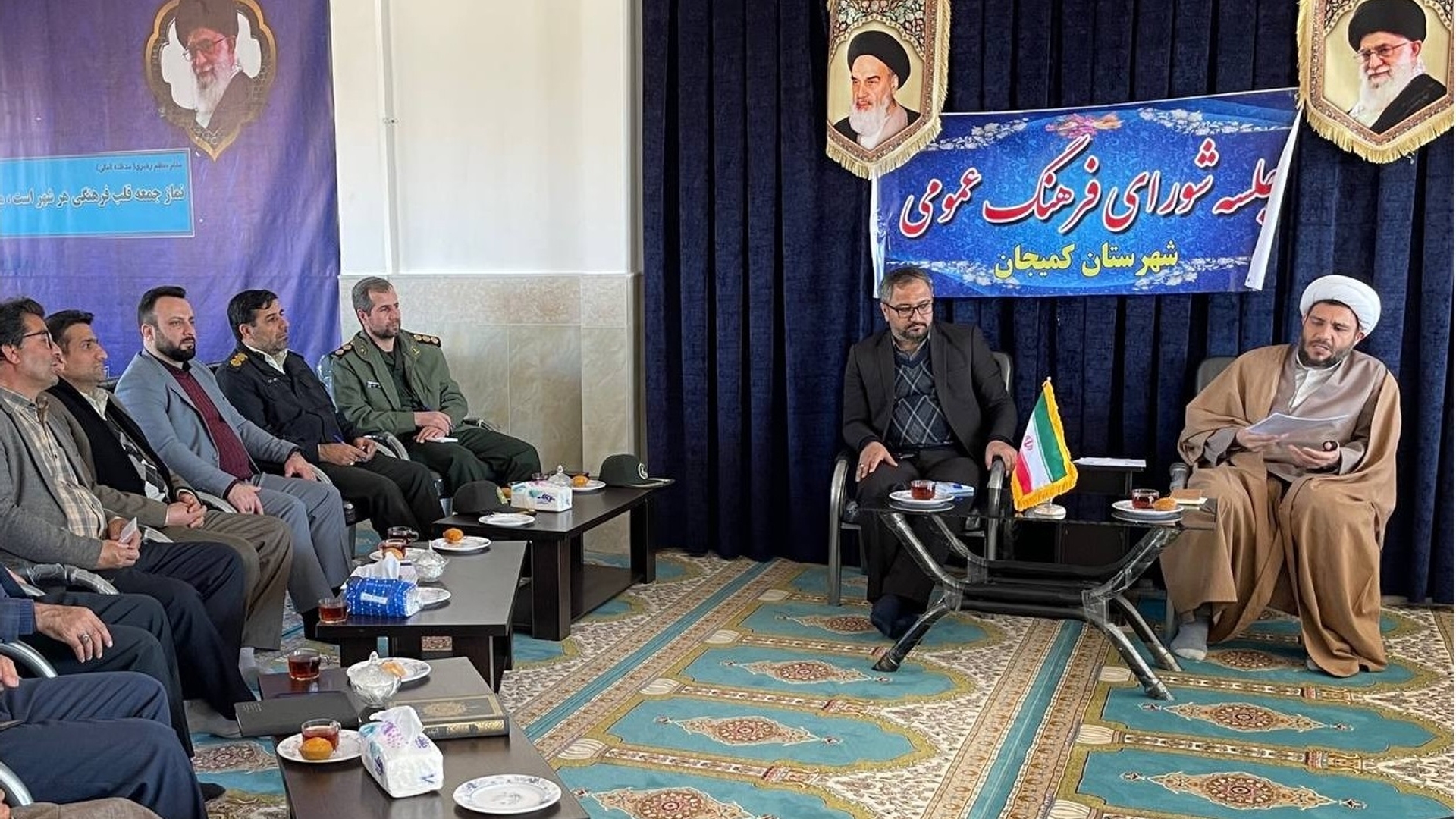 جلسه شورای فرهنگ عمومی شهرستان کمیجان برگزار شد