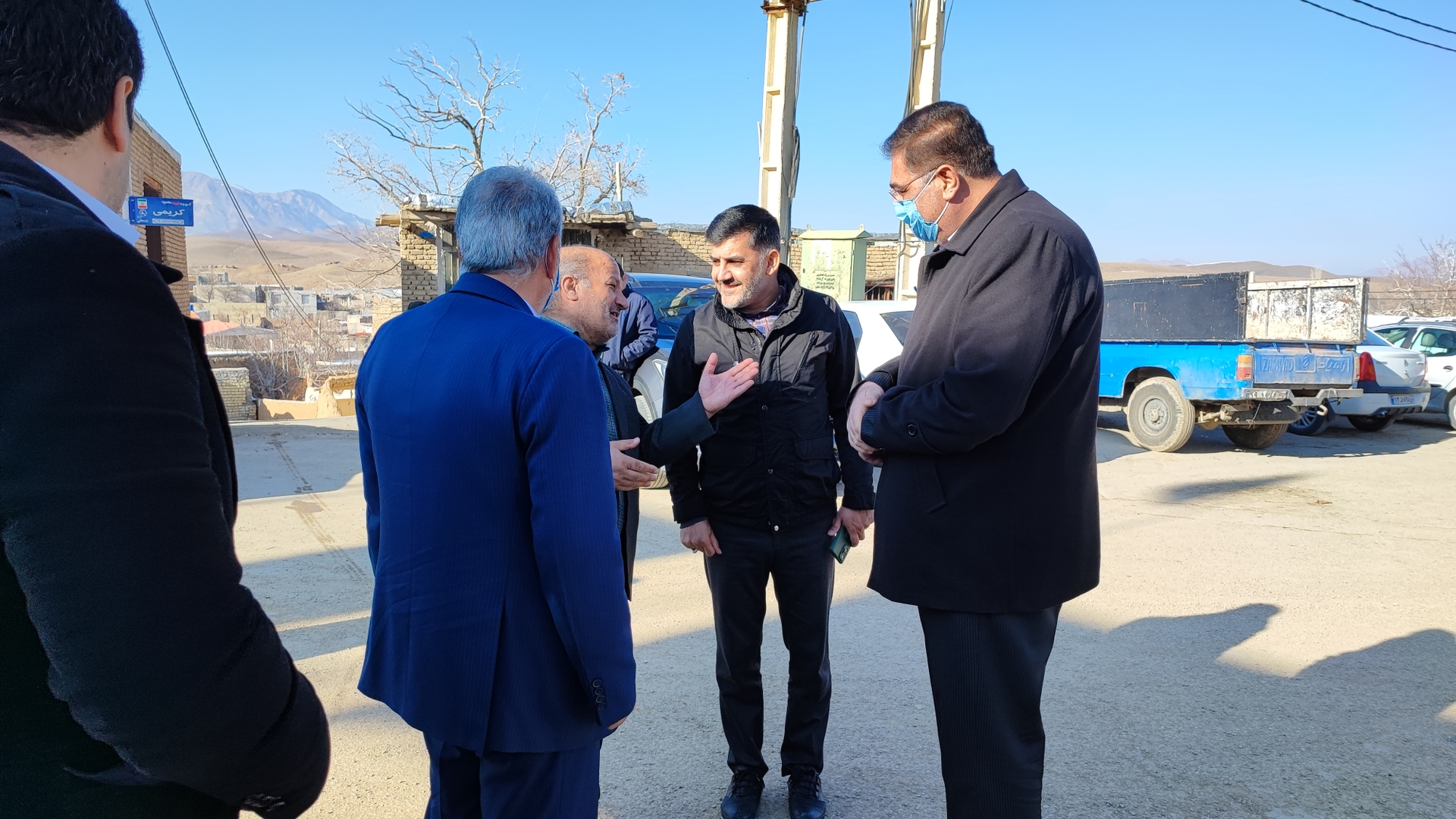 جلسه بازدید دهگردشی از روستاهای ورین