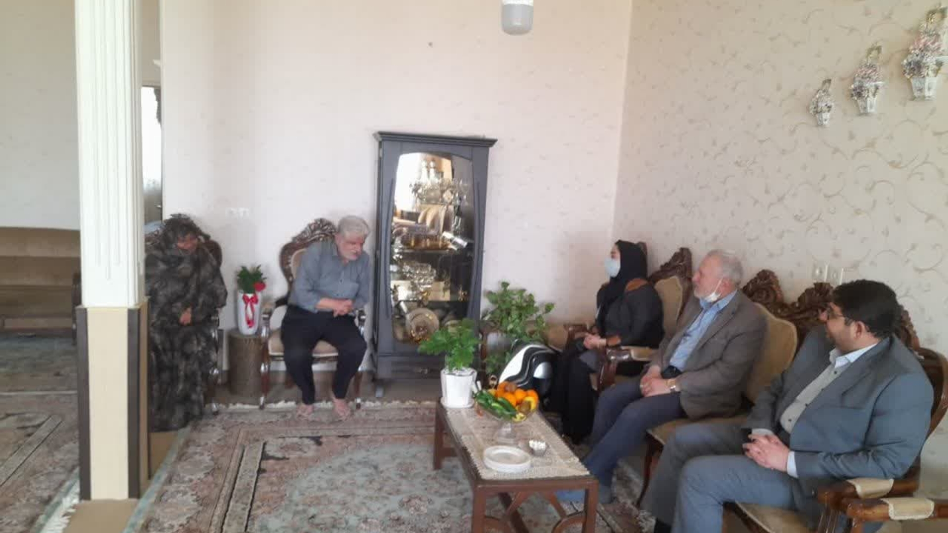 دیدار با جانباز سرافراز قاسم محبعلی