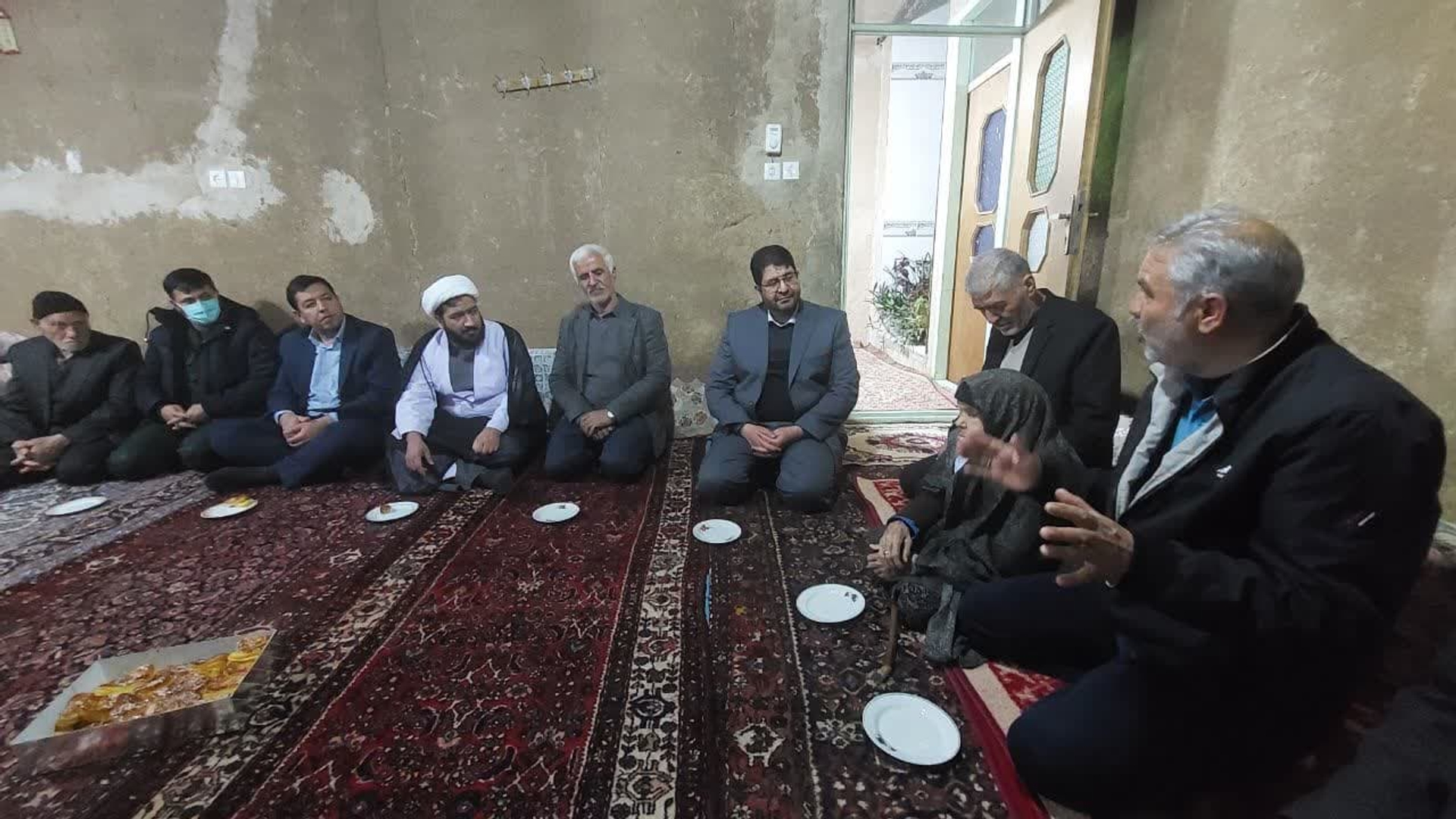 دیدار با مادر شهید علی اکبر هفتانی