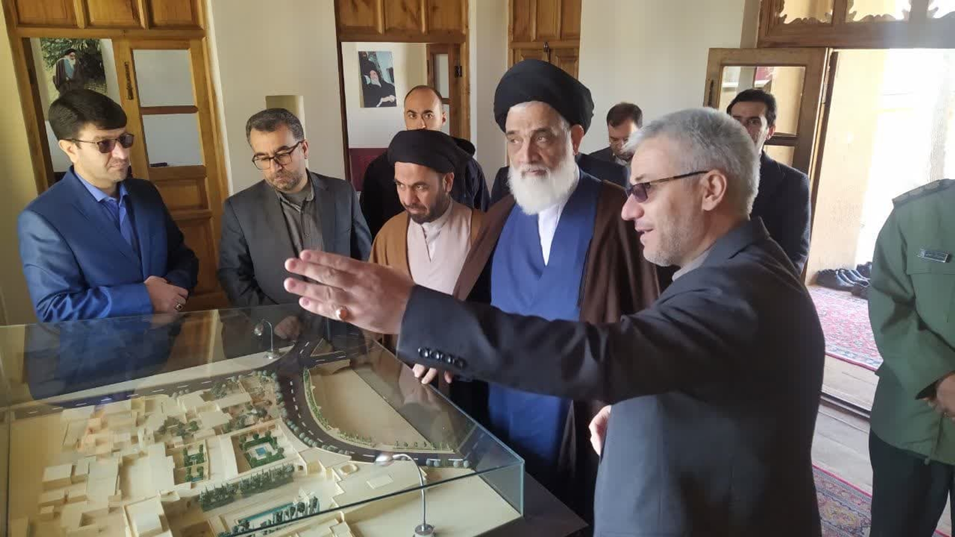 رییس دیوان عالی کشور وارد  خمین شد